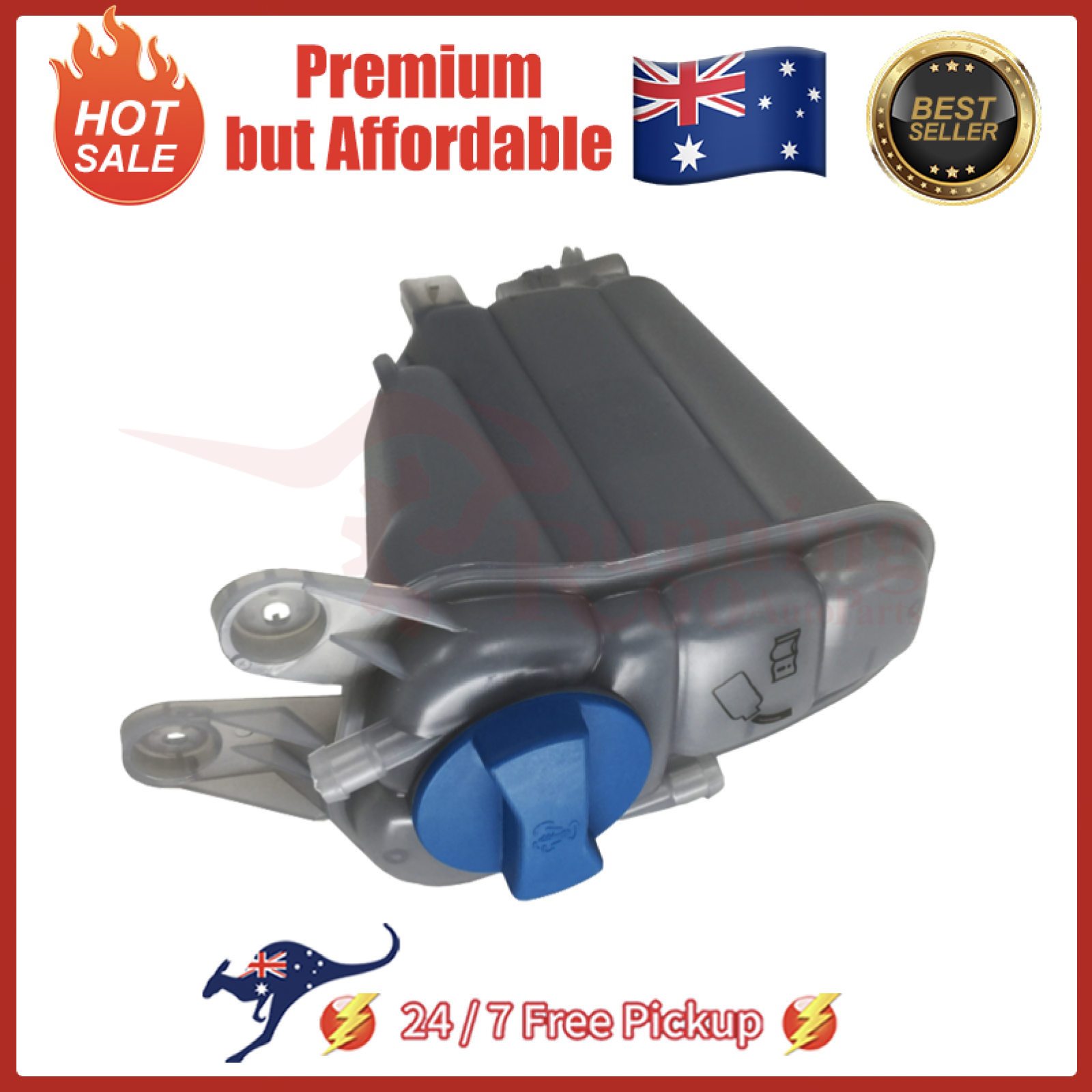 Engine Coolant Expansion Tank W/Cap Audi A4 A5 Q5 Allroad 8K0121403H | Free Pick