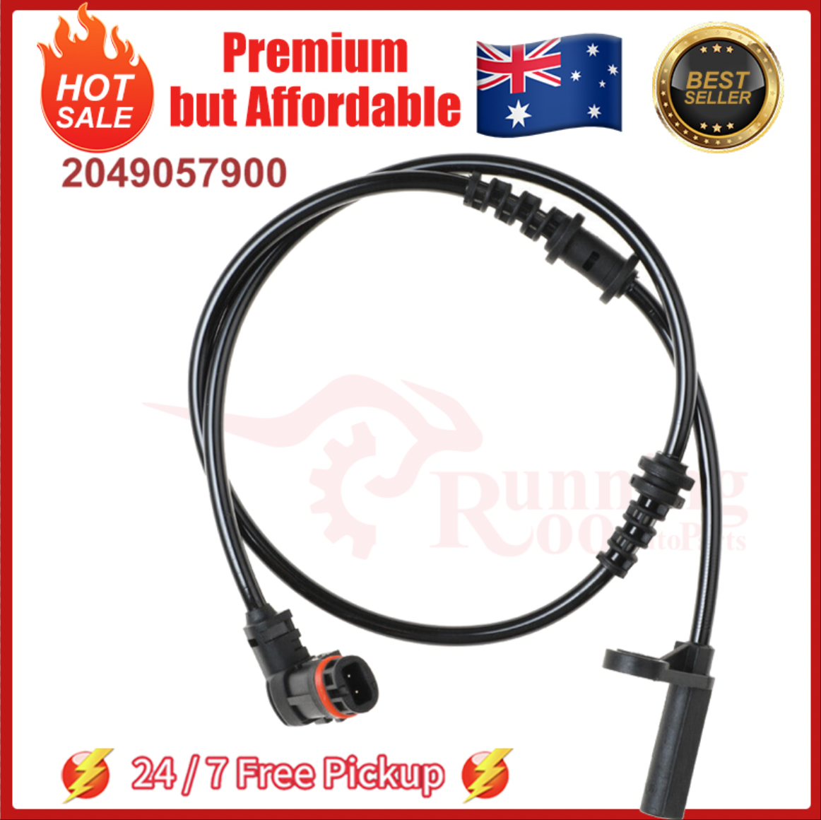 2049057900 A2049057900 Front ABS Speed Sensor Fit Mercedes Benz C250 C350 W204