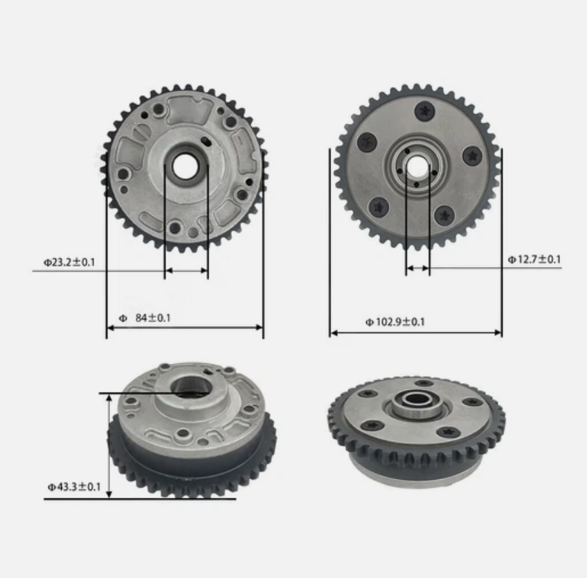 Timing Camshaft VVT Gear Fit BMW 540 550 650 645 735 740 X5 N62 11367506775 - Image 5