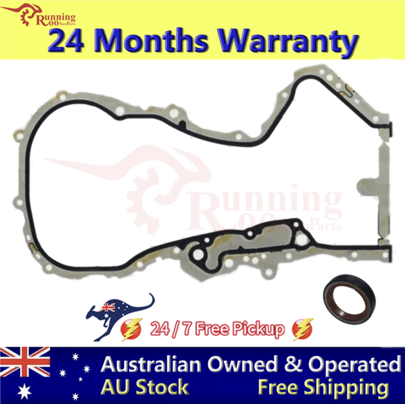 Timing Cover Gasket Seal Audi A1 VW Golf Jetta 1.4 TSI CAXA BWK CTHD | Free Pick