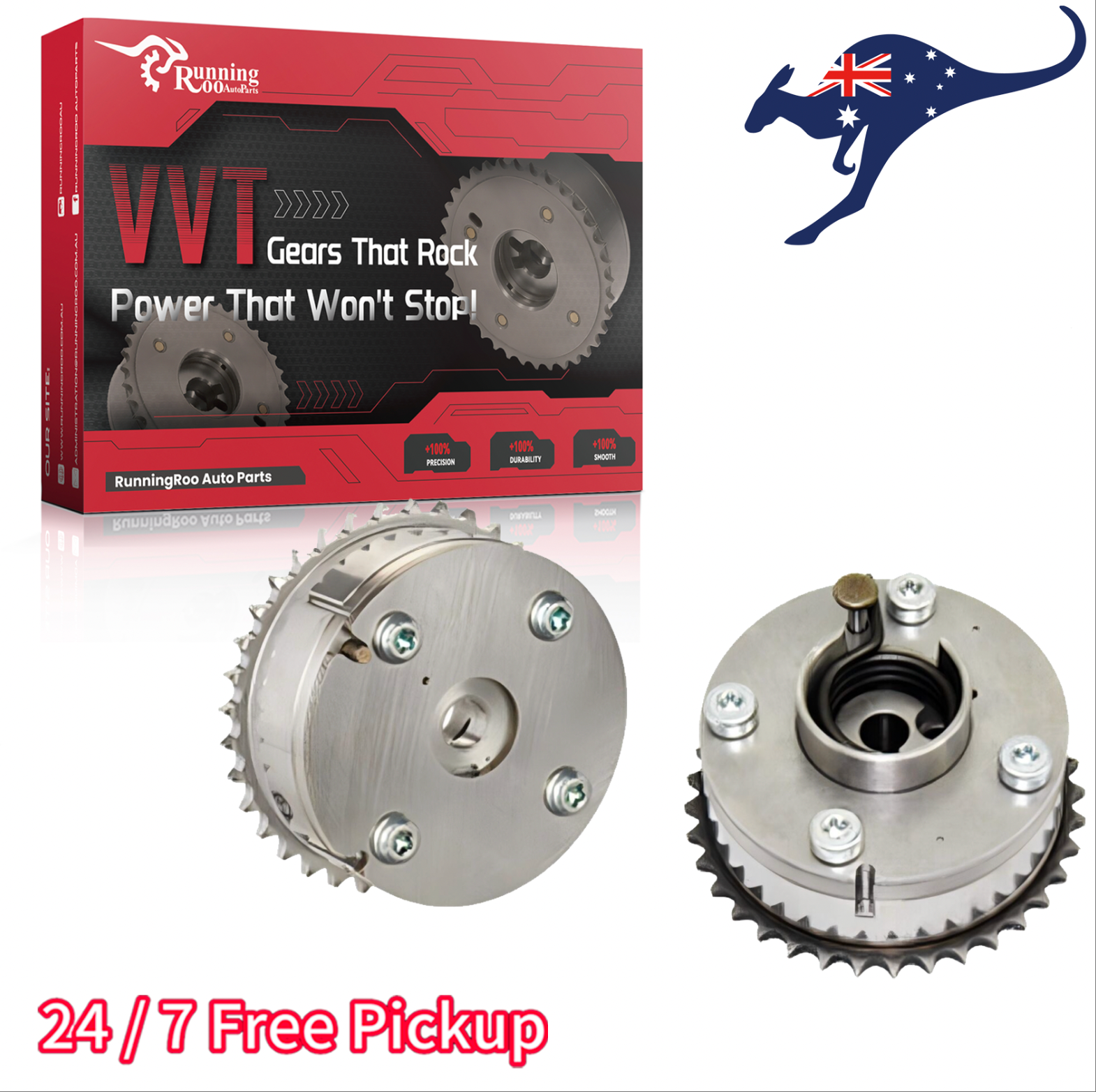 VVT Camshaft Gears Intake Exhaust for Toyota Prius 2009–2015 1.8L 2ZR-FXE