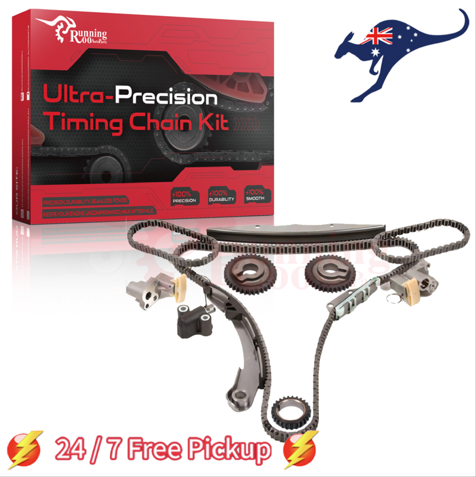 Timing Chain Kit For Pathfinder Navara 4.0L VQ40DE with Gears 2005-2013