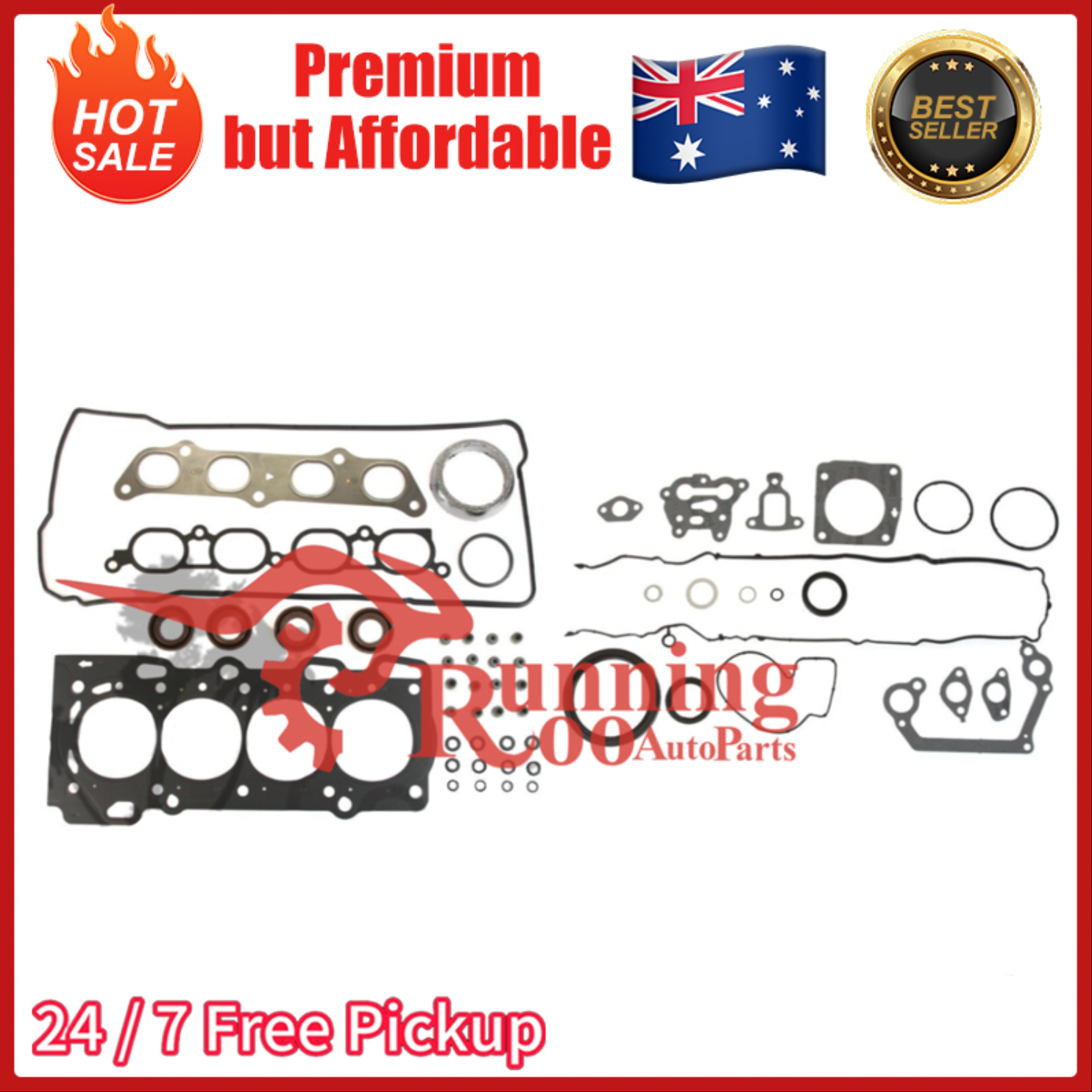 Fit 00-06Toyota Celica GTS Matrix Corolla XRS 1.8L"2ZZGE" FULL ENGINE GASKET SET