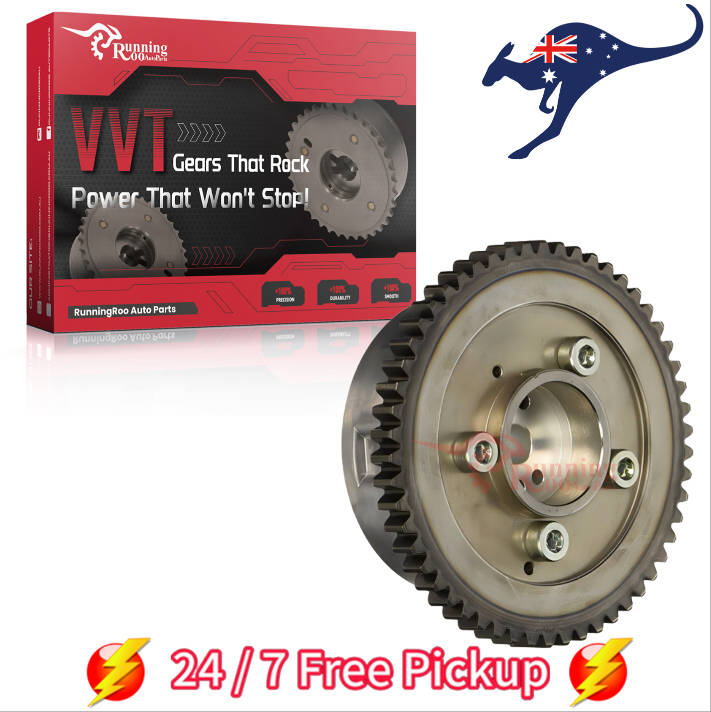 CVVT Intake Gear Fit Kia Forte Optima Rondo Sorento 2.4L 2.0L G4KC 2435025000