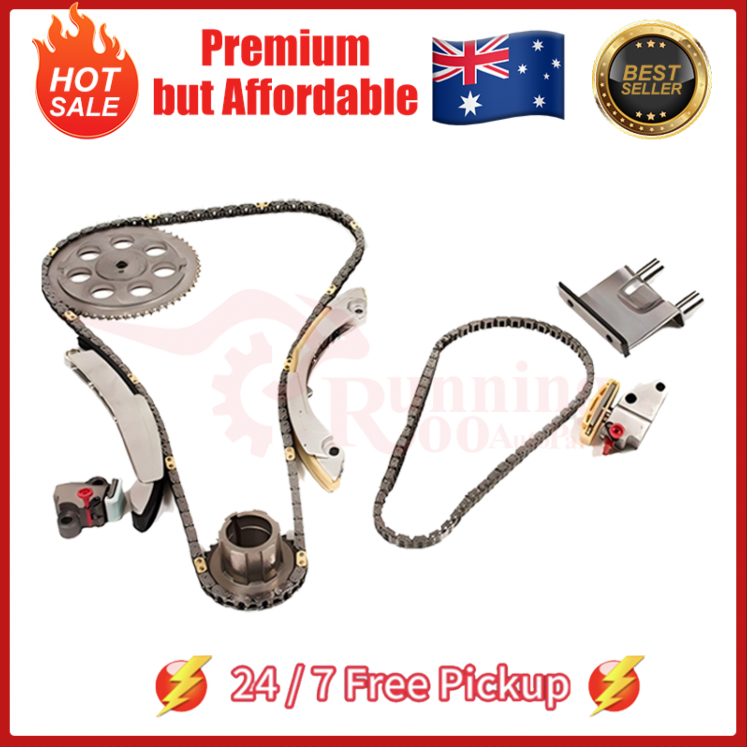 Subaru EZ36D Timing Chain Kit Fit 3.6L H6 Legacy Tribeca DOHC