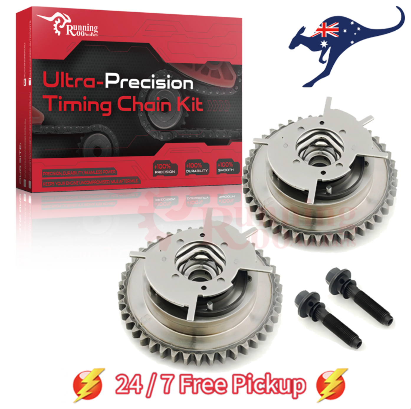 2PCS V8 Camshaft Phaser Kit For Ford BA BF Falcon Fairmont 5.4 Barra