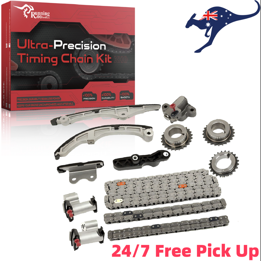 NEW Timing Chain Kit Suit Mazda CX-9 Mazda 6 V6 3.5L 3.7L V6 DOHC 07-10 w/Gears