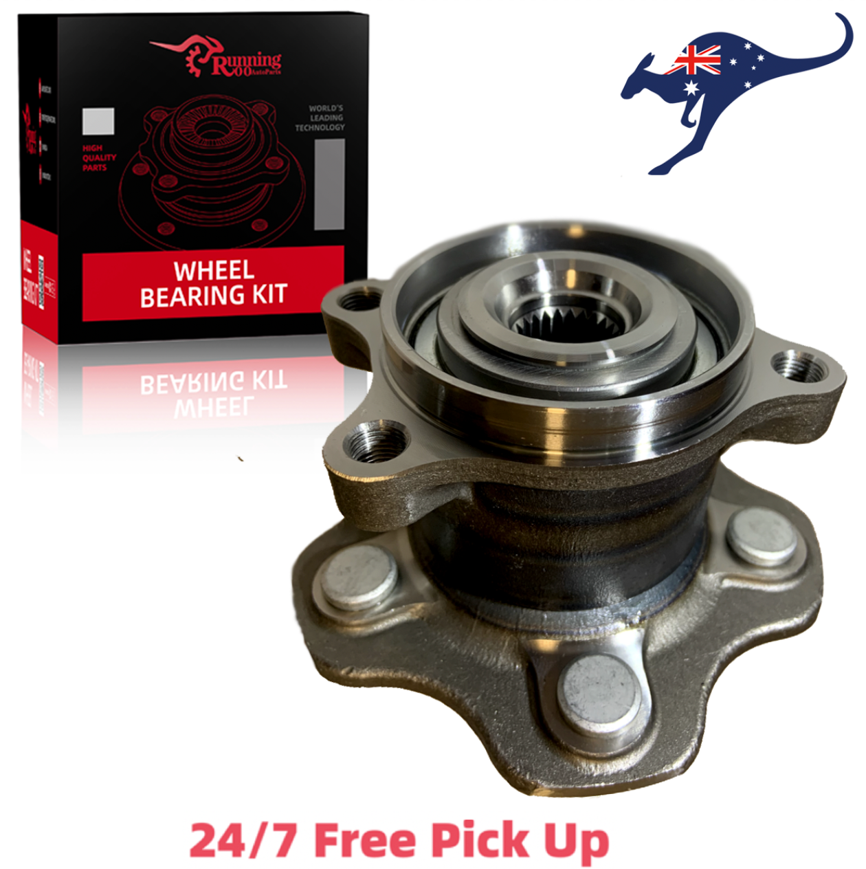 NEW SUIT Nissan Rear Wheel Hub & Bearing X-Trail XTRAIL T31 AWD 4WD 2007-2014