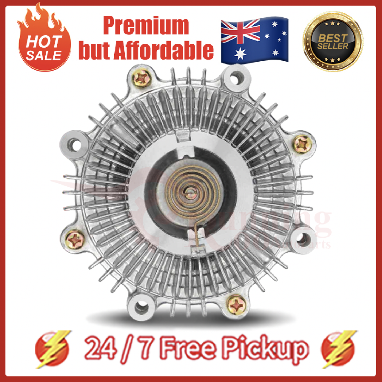 Fan Clutch for Toyota Hilux 4 Runner RN85 RN90 RN105 RN110 88-97 RN130 22R 2.4L