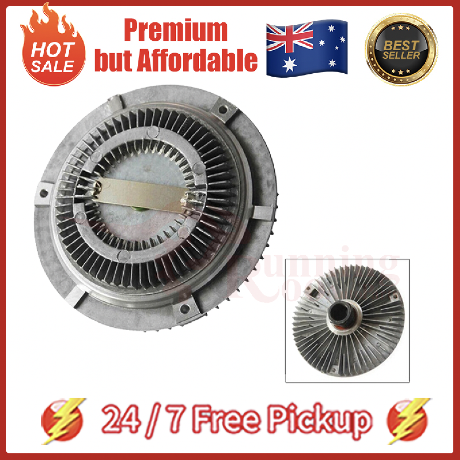 Radiator Clutch Fan for BMW 3 7 X5 Z3 Series E36 E46 323i E39 523i E53 E32 730i