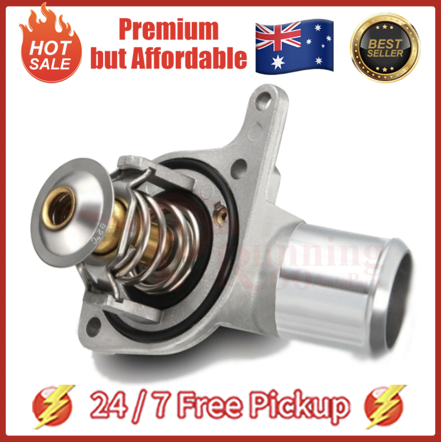 Fit Commodore 5.7L V8 VR VS VT VU VX VY VZ Gen3 LS1 HSV 99-05 Thermostat Housing