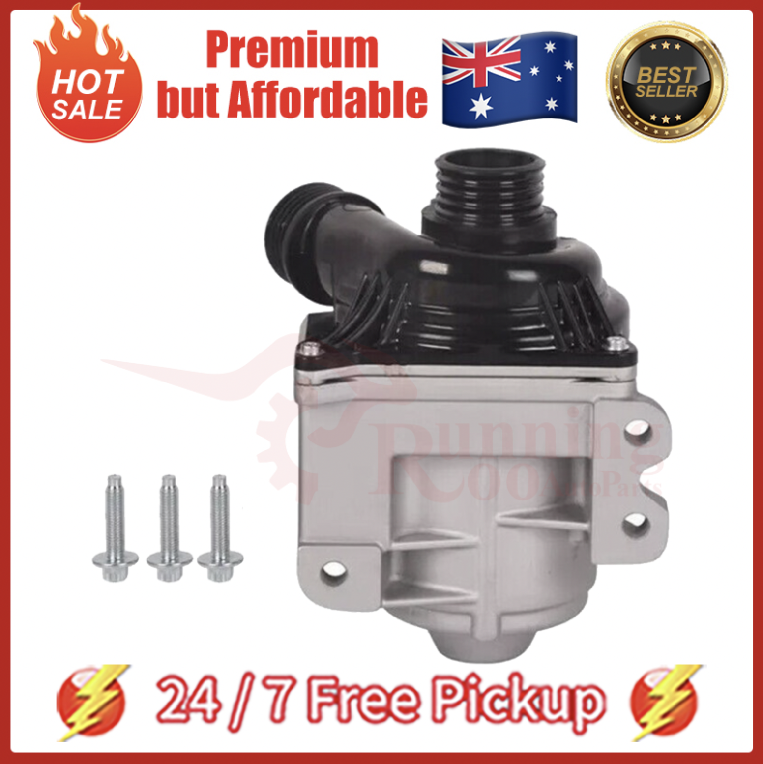 Electric Water Pump For BMW E82 E88 E90 F02 135i 335i 535i 640i X5 X4 2006-2019