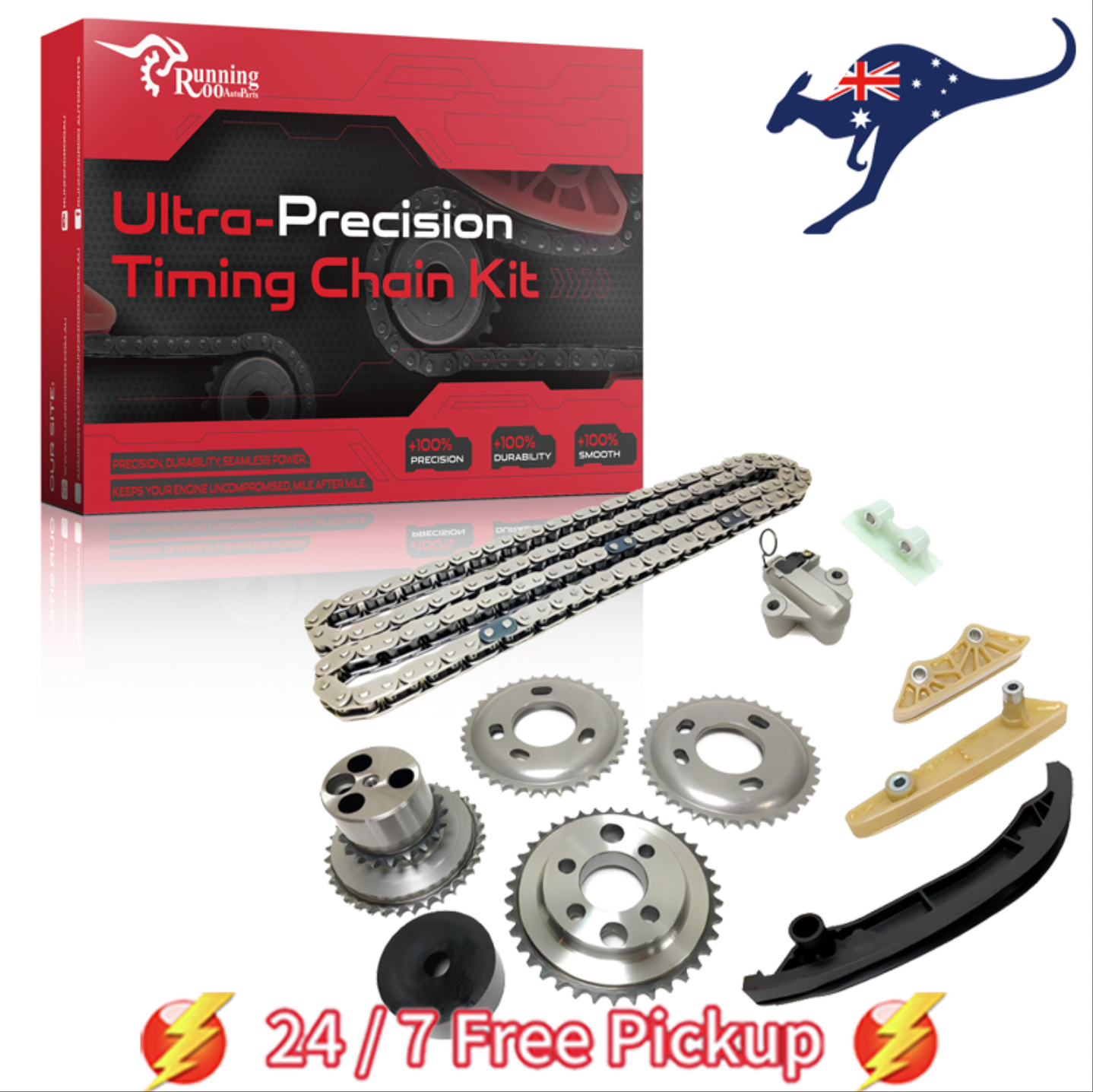 Chain Kit For Ford Transit MK7 MK8 2.2 2.4 Mazda BT-50 Ranger 2.2
