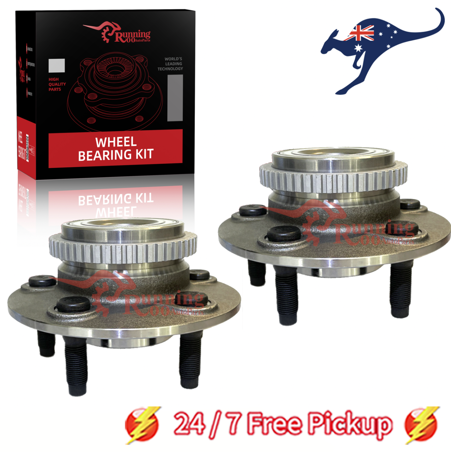 Ford Falcon XR6 AU BA BF Fairlane Front Hubs x2