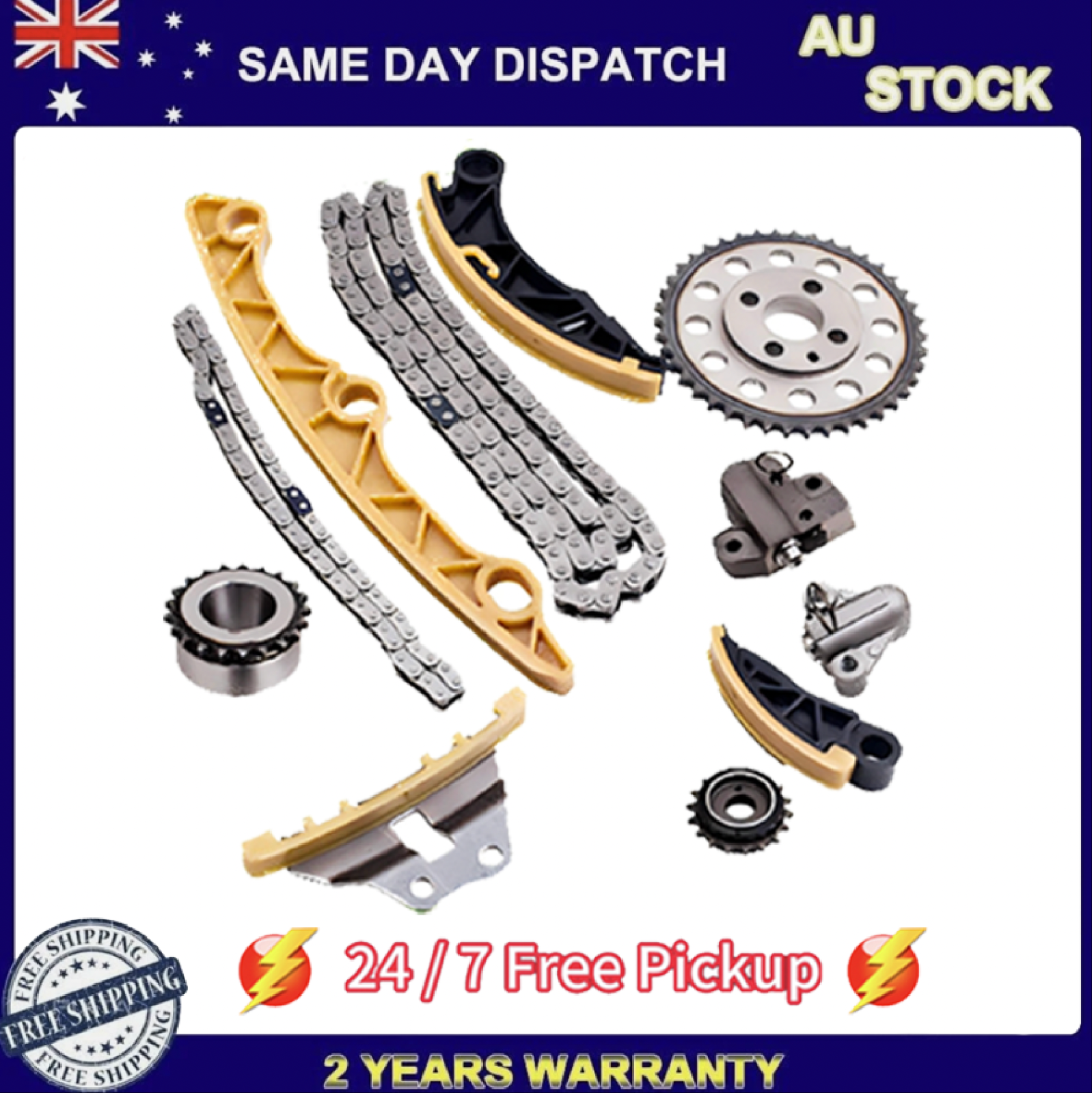 RunningRoo Kit Timing Chain Fit Mazda 3 6 CX-7 2.2 R2AA Diesel