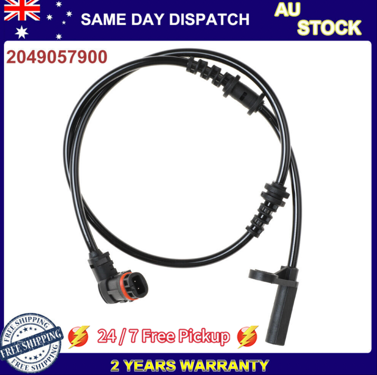 2049057900 A2049057900 Front ABS Speed Sensor For Mercedes Benz C250 C350 W204