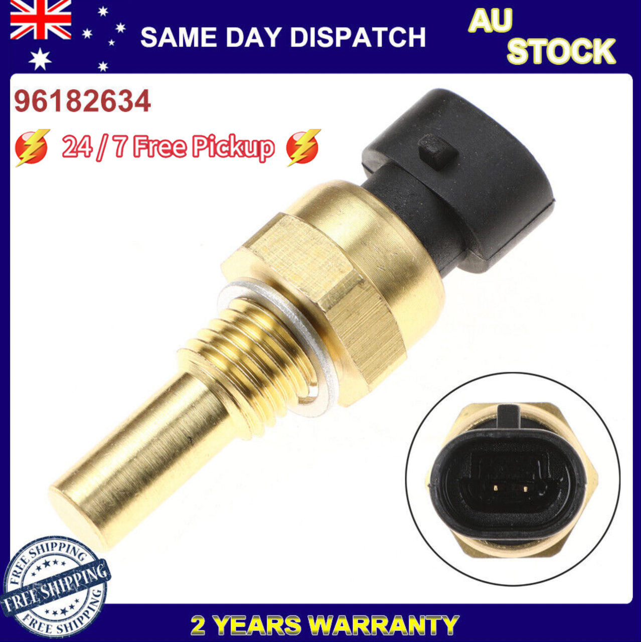 Coolant Temp Temperature Sensor For GM GMC TPI TBI LT1 LS1 LS2 4.8 5.3 6.0 5.7L