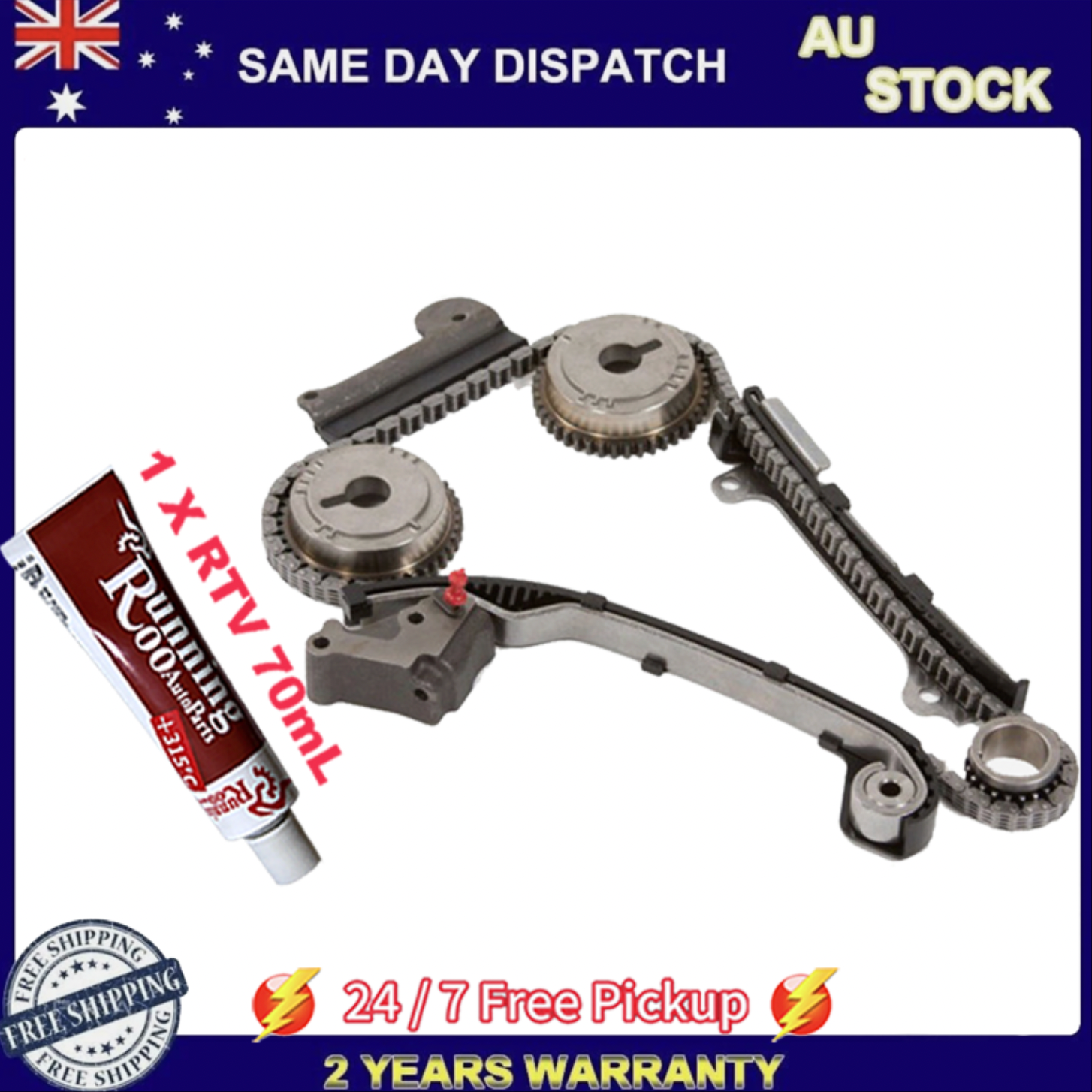 Timing Chain Kit For Pulsar Almera 1.6 1.8L N16 QG18DE QG16DE w/VVT Gear