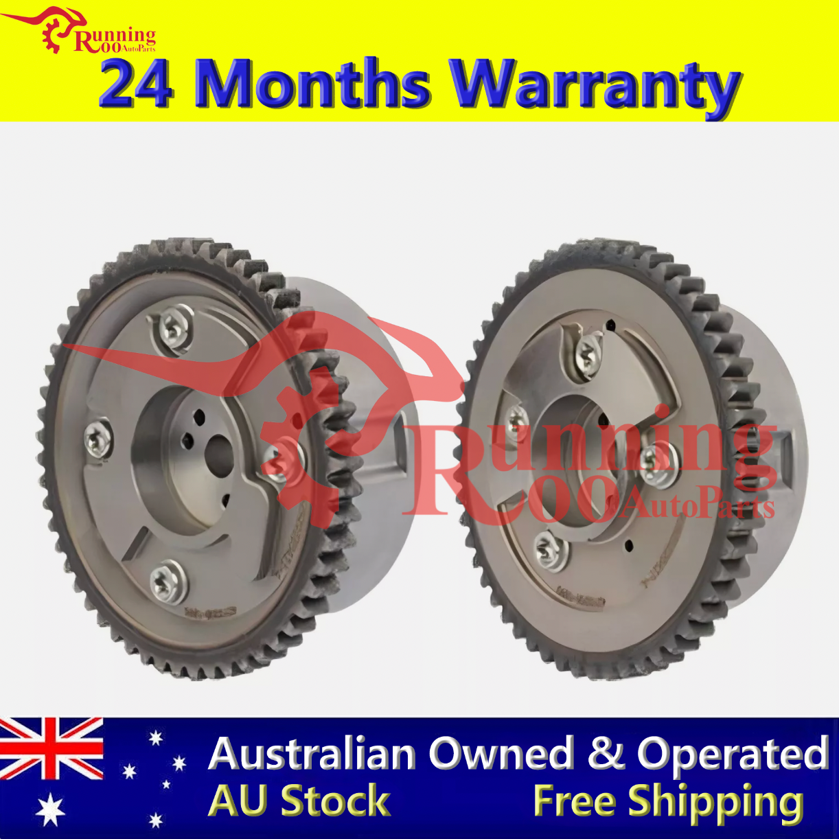 2PCS VVT Gears Fit Mitsubishi Lancer EVO-X Outlander 4B11 4B10