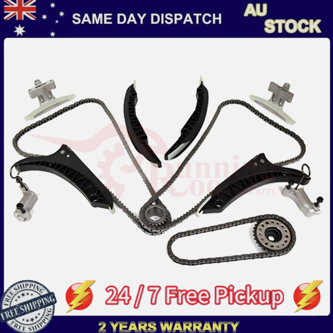 Timing Chain Kit For BMW 550i 750i 750Li X5 X6 Alpina B7L 4.4L N63 B44A 2010-14