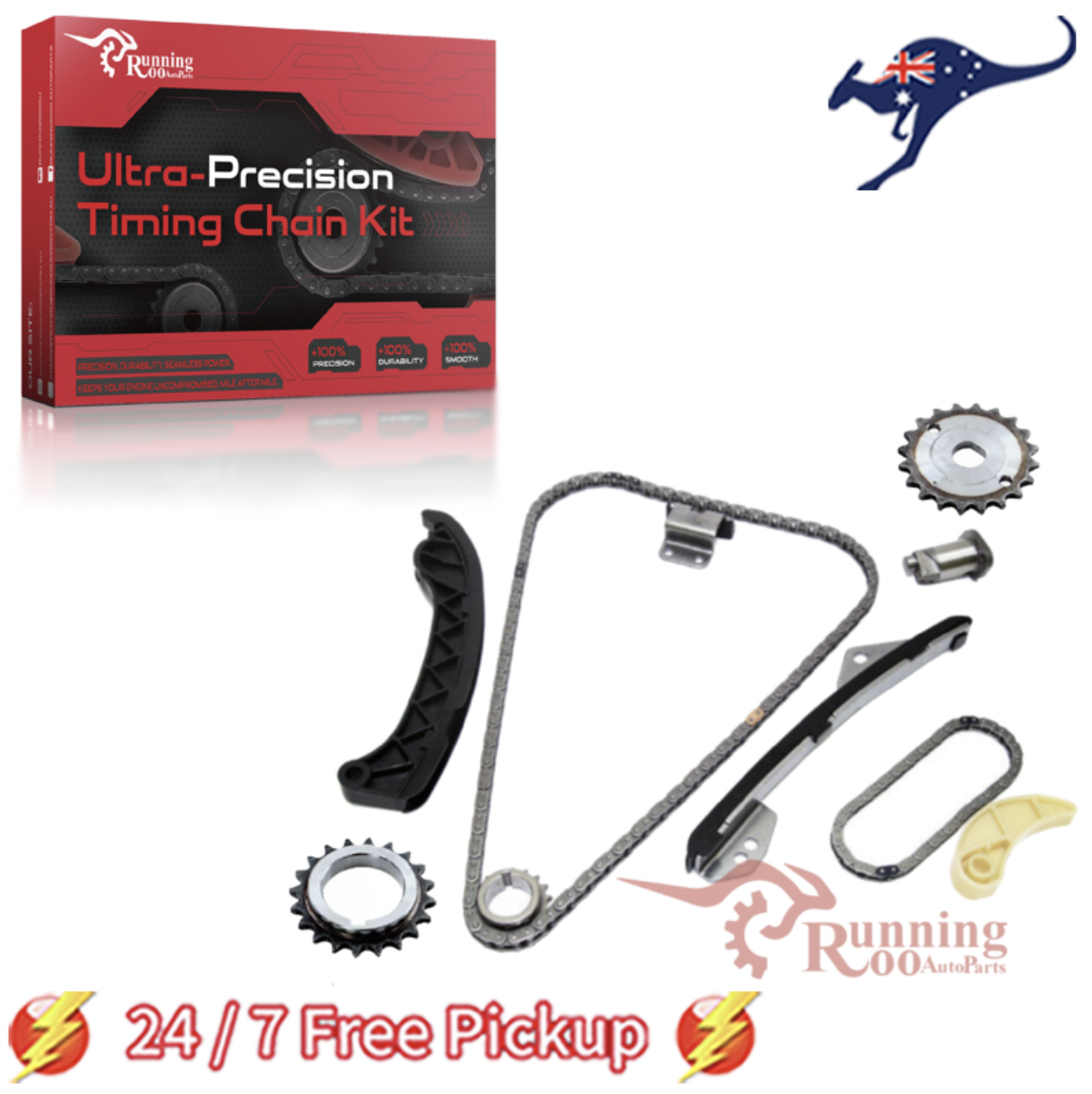 Timing Chain Kit Fit TOYOTA 1ZR 2ZR 2ZRFXE 1.6 1.8L Prius Corolla LEXUS CT200H 2