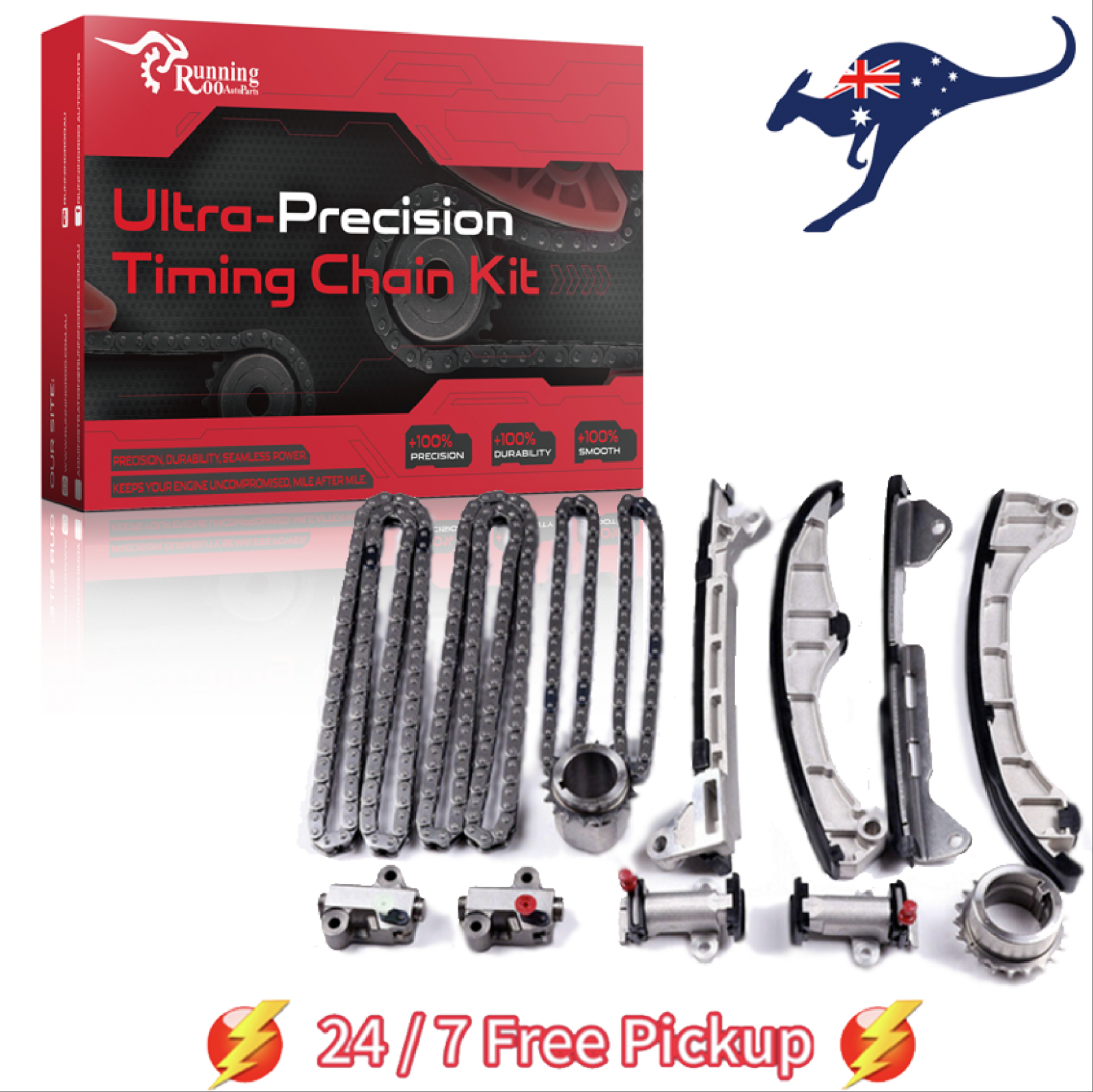 Timing Chain Kit Fit 2007-2020 Lexus Toyota Tundra Sequoia Land Cruiser 5.7L V8