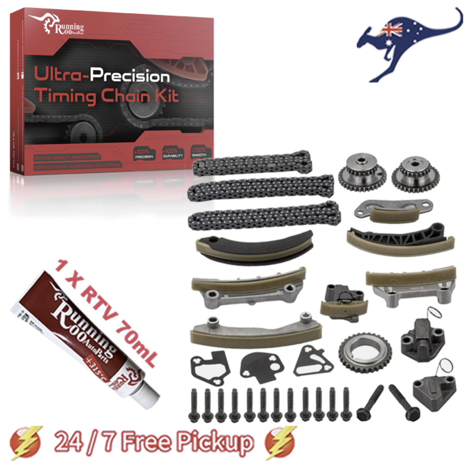 For Holden TimingChain Kit Commodore VE VF V6 SIDI LF1 LFW LLT LFX 3.0L 3.6L+RTV