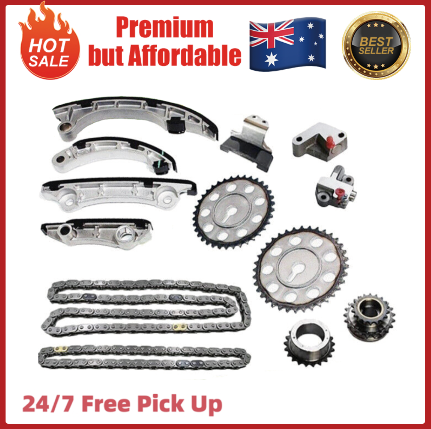 Chain Kit For Toyota 1GD 2GD Hilux Hiace Fortuner 2.4 2.8L Diesel 2015-On