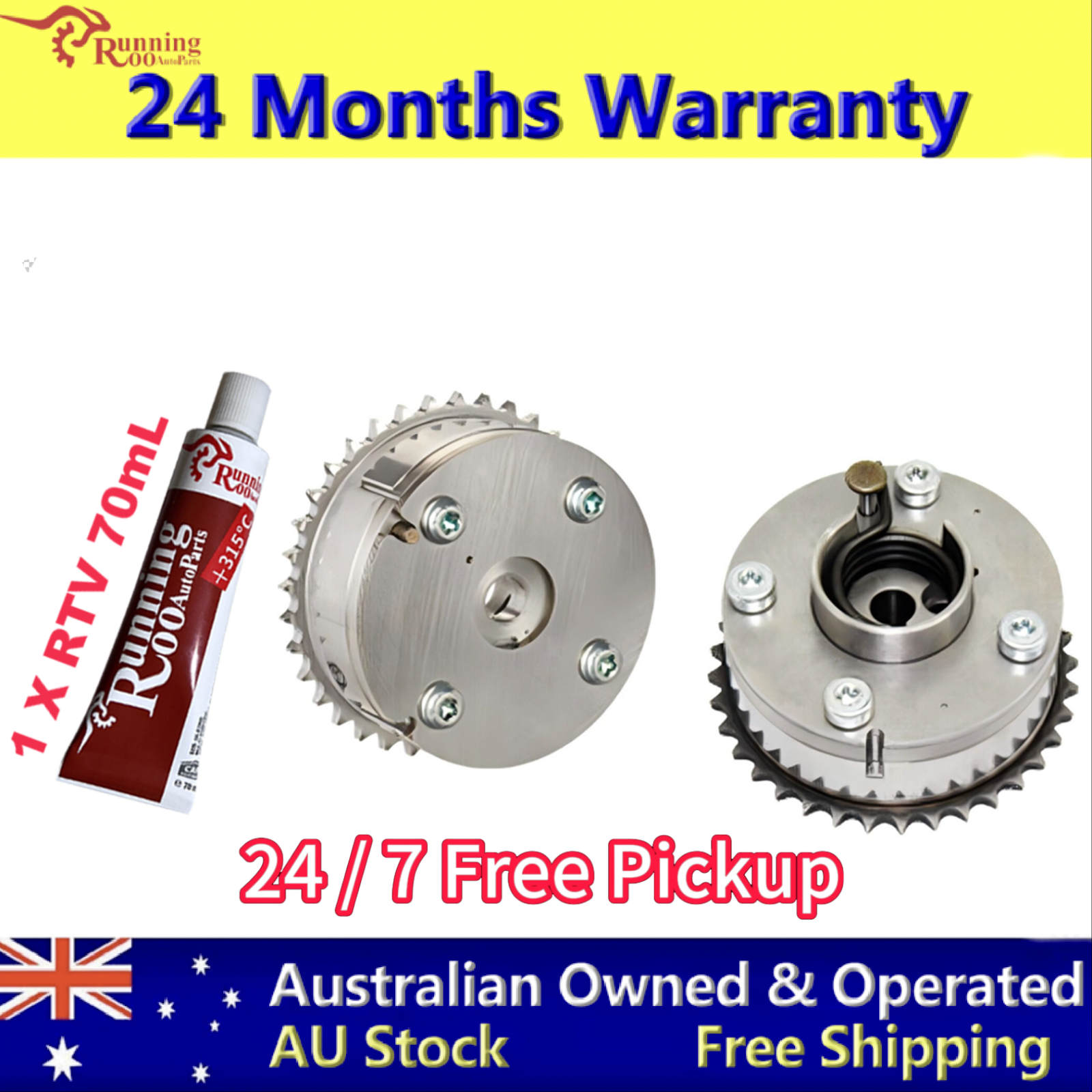 VVT Camshaft Gears Intake Exhaust for Toyota RAV4 2012–on 2.0L 3ZR-FE