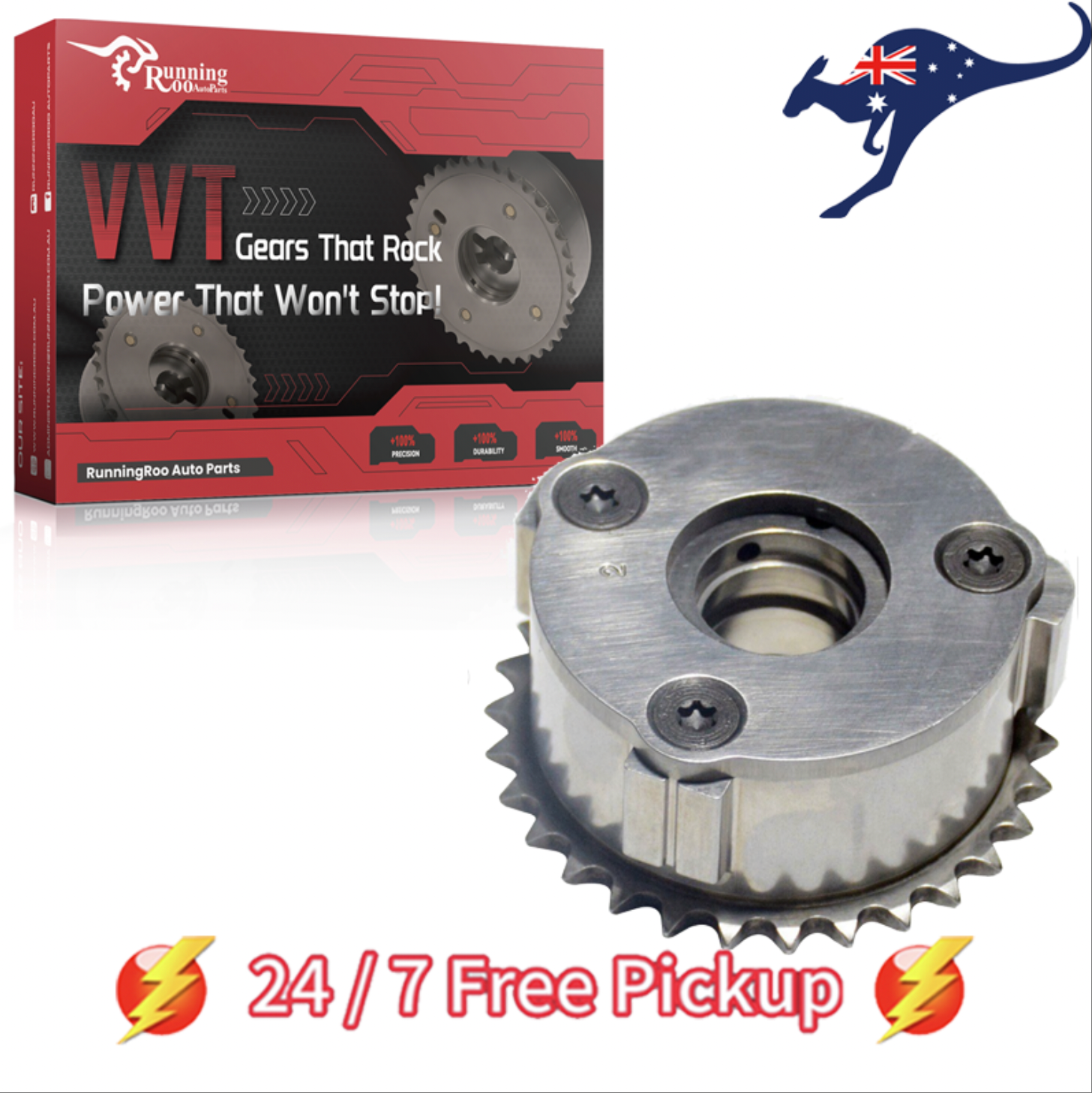 Exhaust Camshaft VVT Actuator for Land Rover Jaguar 2.0 Diesel LR073764 JDE36868