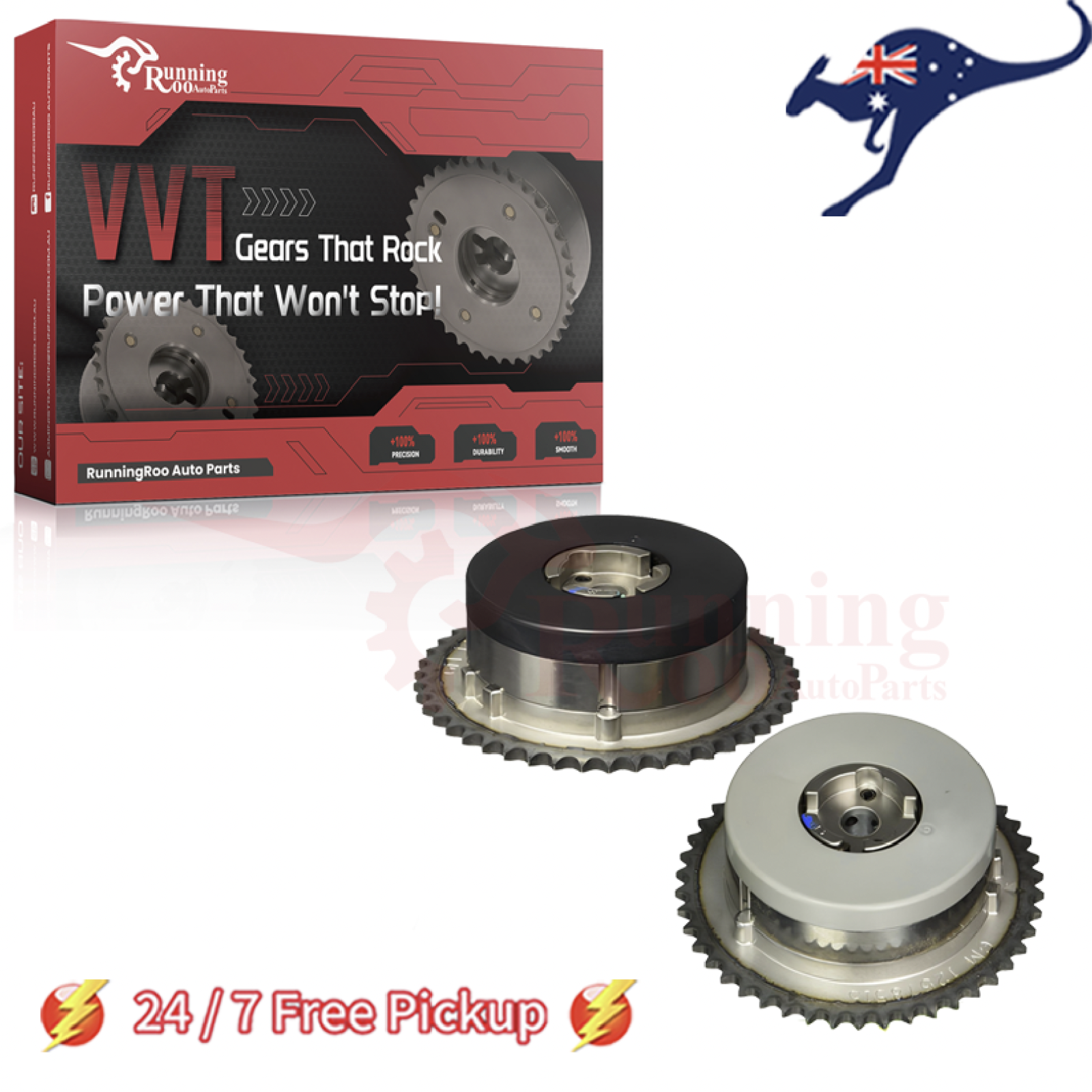 Pair-Intake & Exhaust Cam Phaser Variable Valve Timing Actuator for GM 2.0L 2.4L