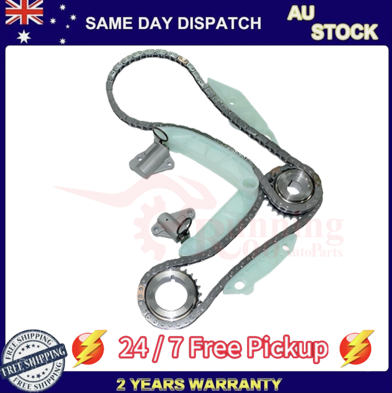 Chain Kit For Hyundai D4HB 2.2 CRDi Kia Carnival Sportage 2.0 CR