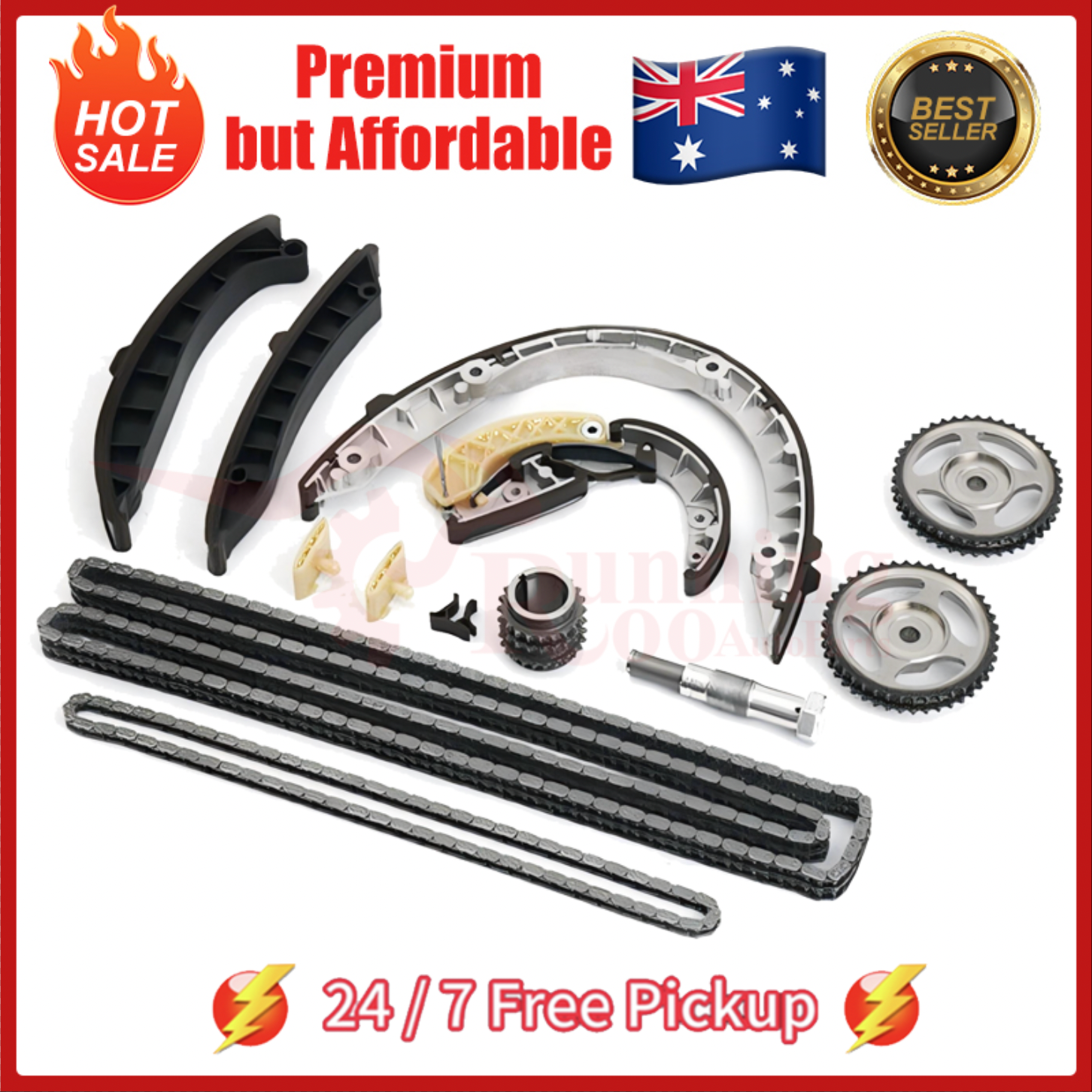 Timing Chain Kit For Porsche Cayenne Macan GTS Sport 3.0 3.6L V6 2015-18