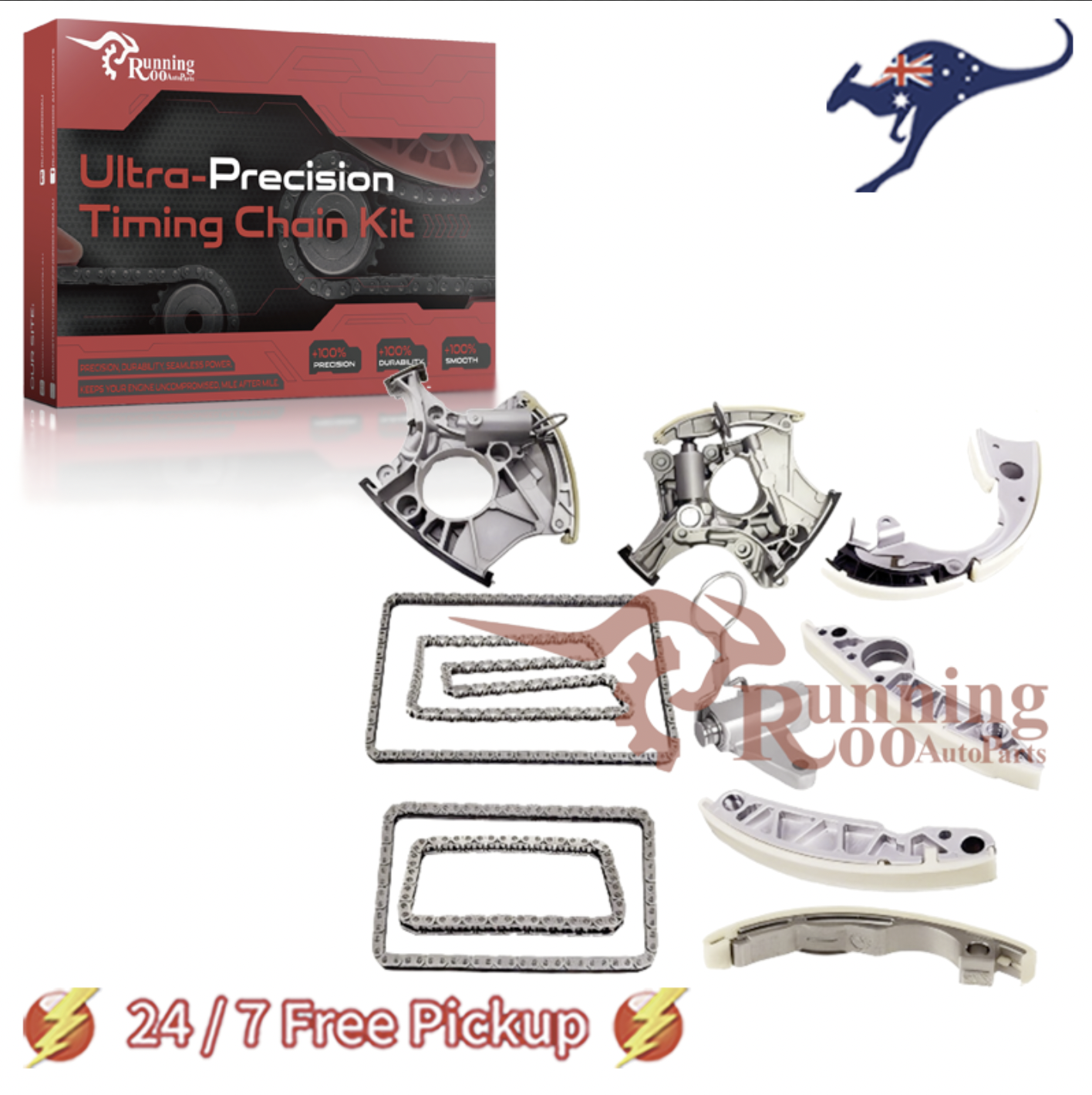 Timing Chain Kit For AUDI A4 A6 QUATTRO 3.2L V6 AUK BKH BPK BYU 2.4L BDW