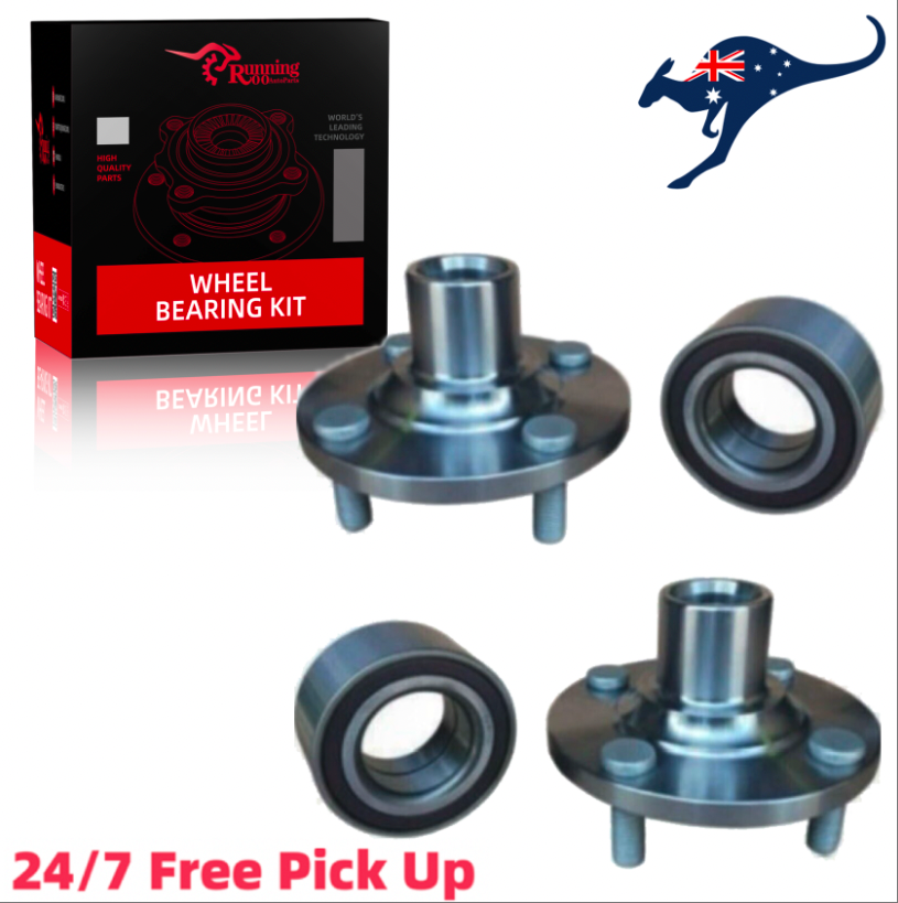 Front Wheel Hub (2) ABS For Toyota Yaris NCP90 NCP91 NCP93 NCP130 NCP131