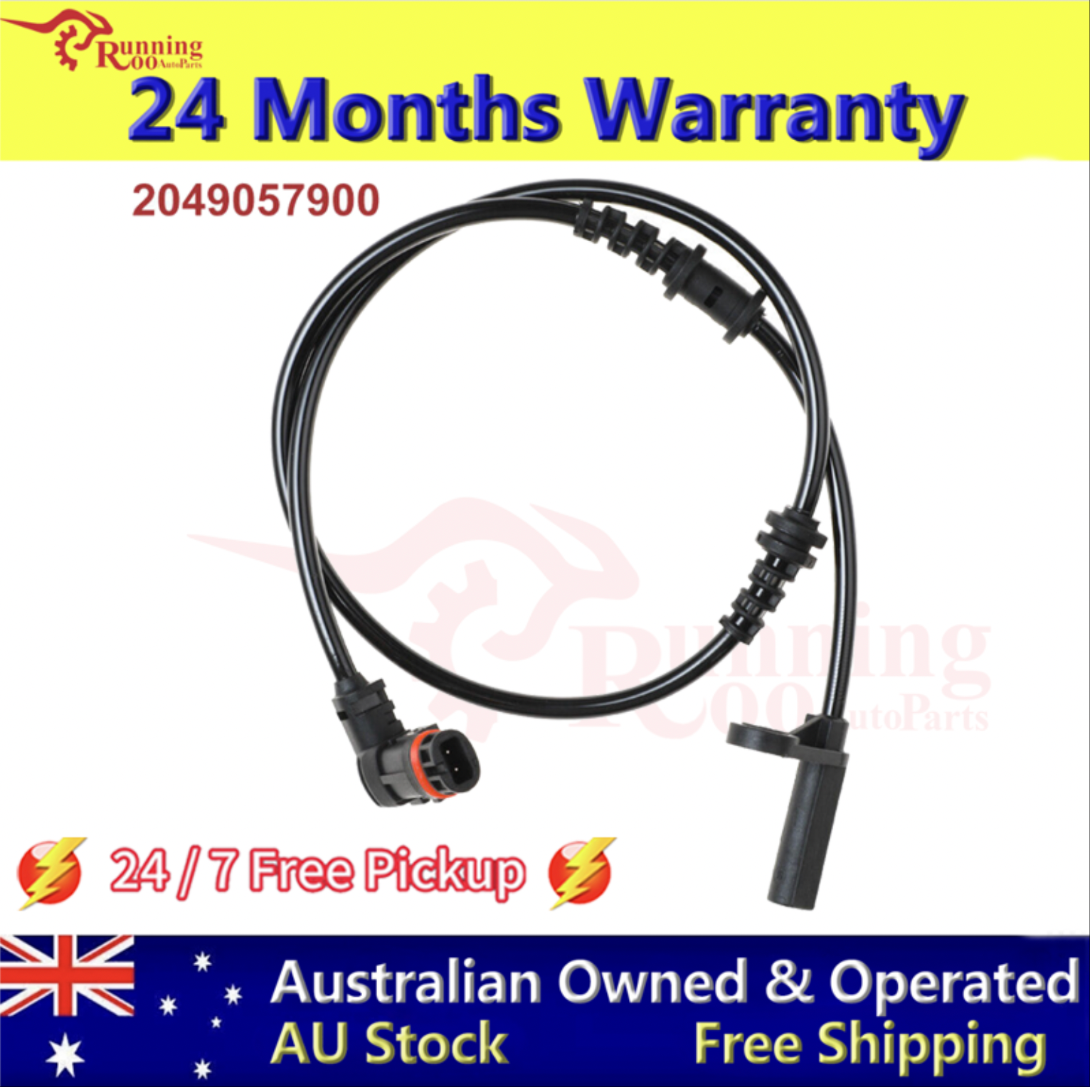 2049057900 A2049057900 Front ABS Speed Sensor Fit Mercedes Benz C250 C350 W204