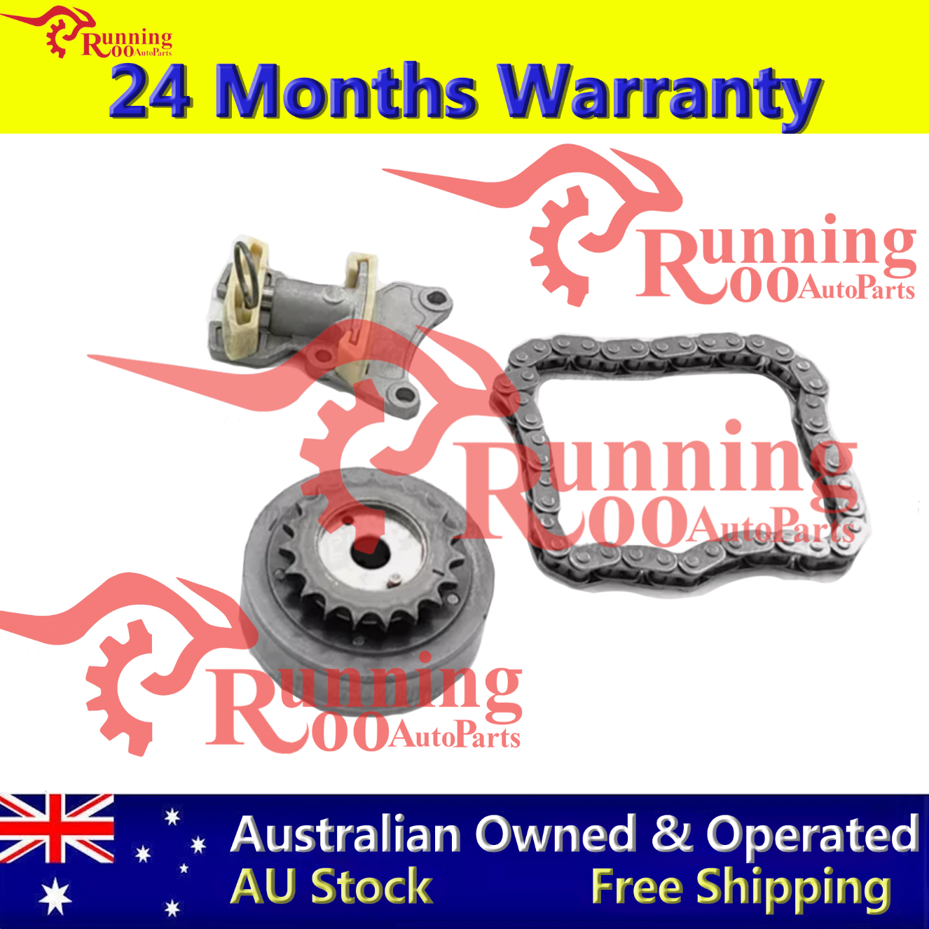 Camshaft Adjuster 06F109088J Timing Chain kit w/Tensioner for VW Audi 2.0 BPY