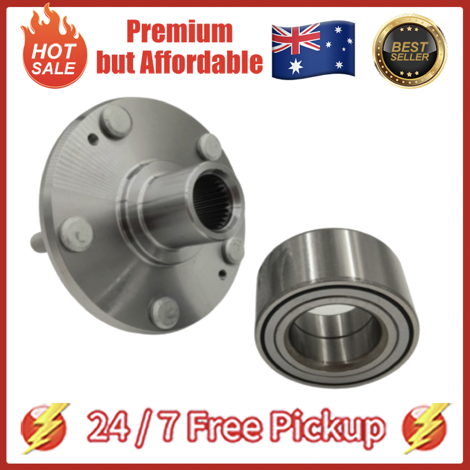 Front Wheel Bearing Hub For Hyundai Elantra MD 1.8L, Veloster FS 1.6L, Kia Cerat