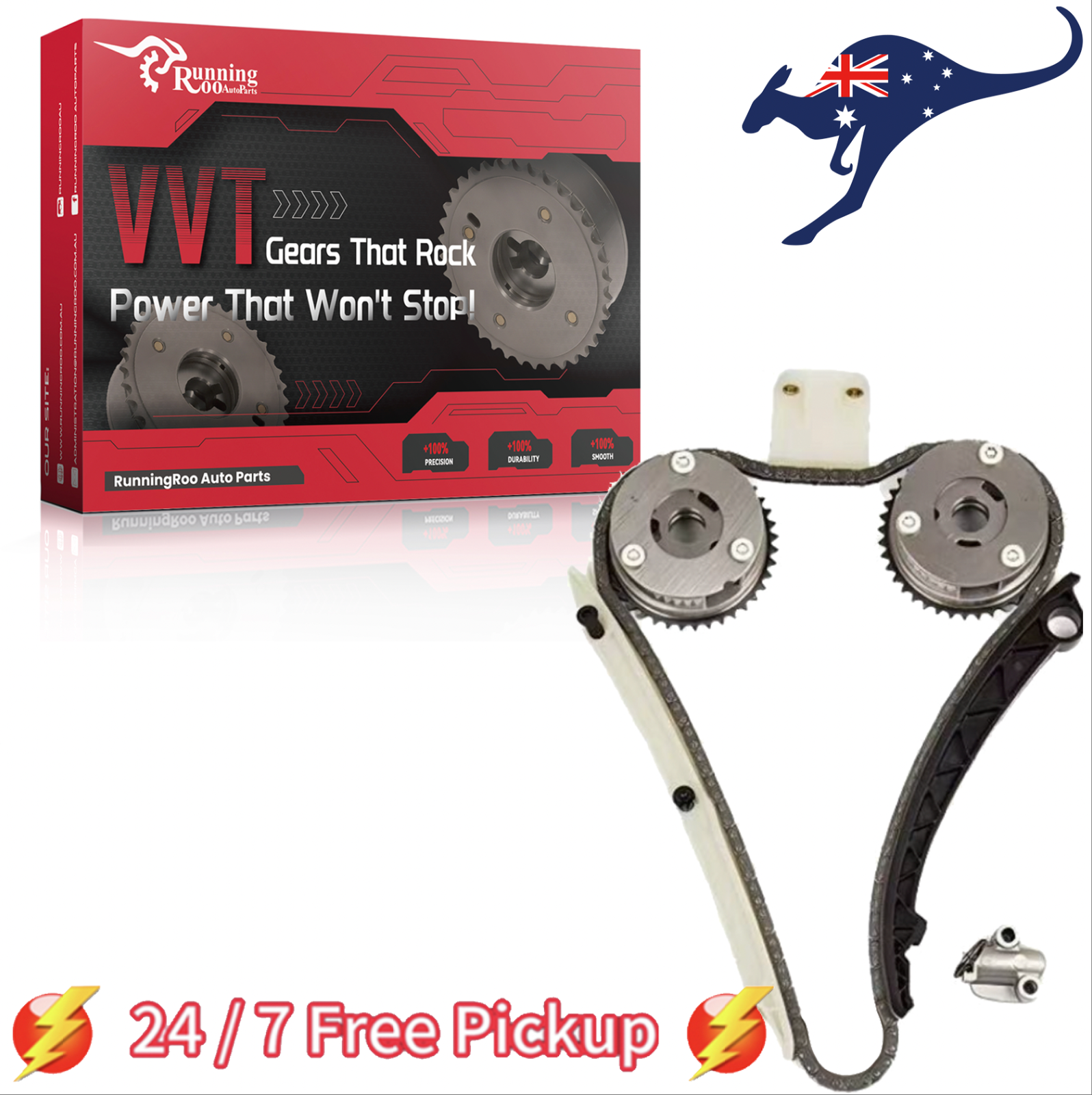 Timing Chain Kit w/VVT For Holden Cruze Barina Trax 1.4 1.4 A14NET Turbo 11-17
