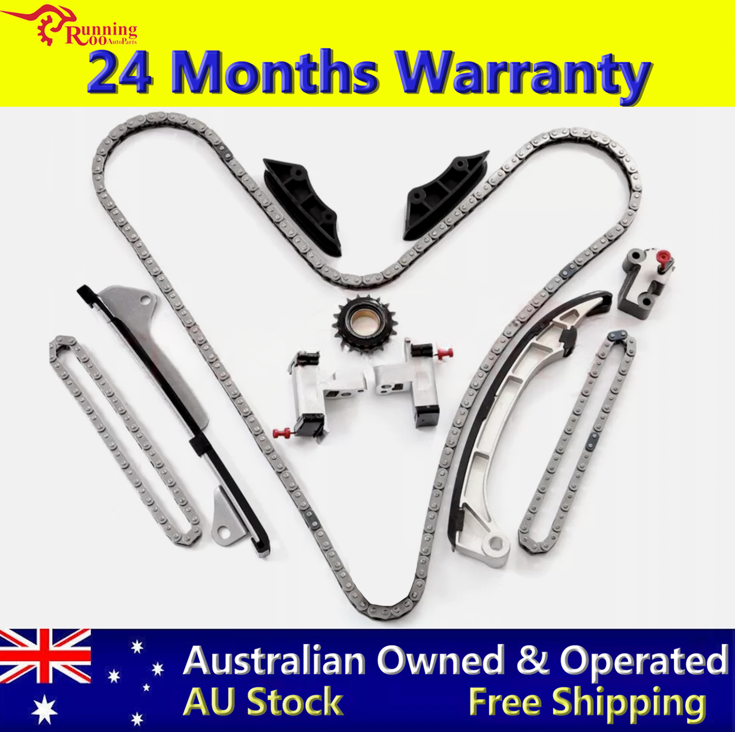 Timing Chain Kit Suit 05-15 Toyota Camry Avalon Sienna Highlander 3.5L TK2040