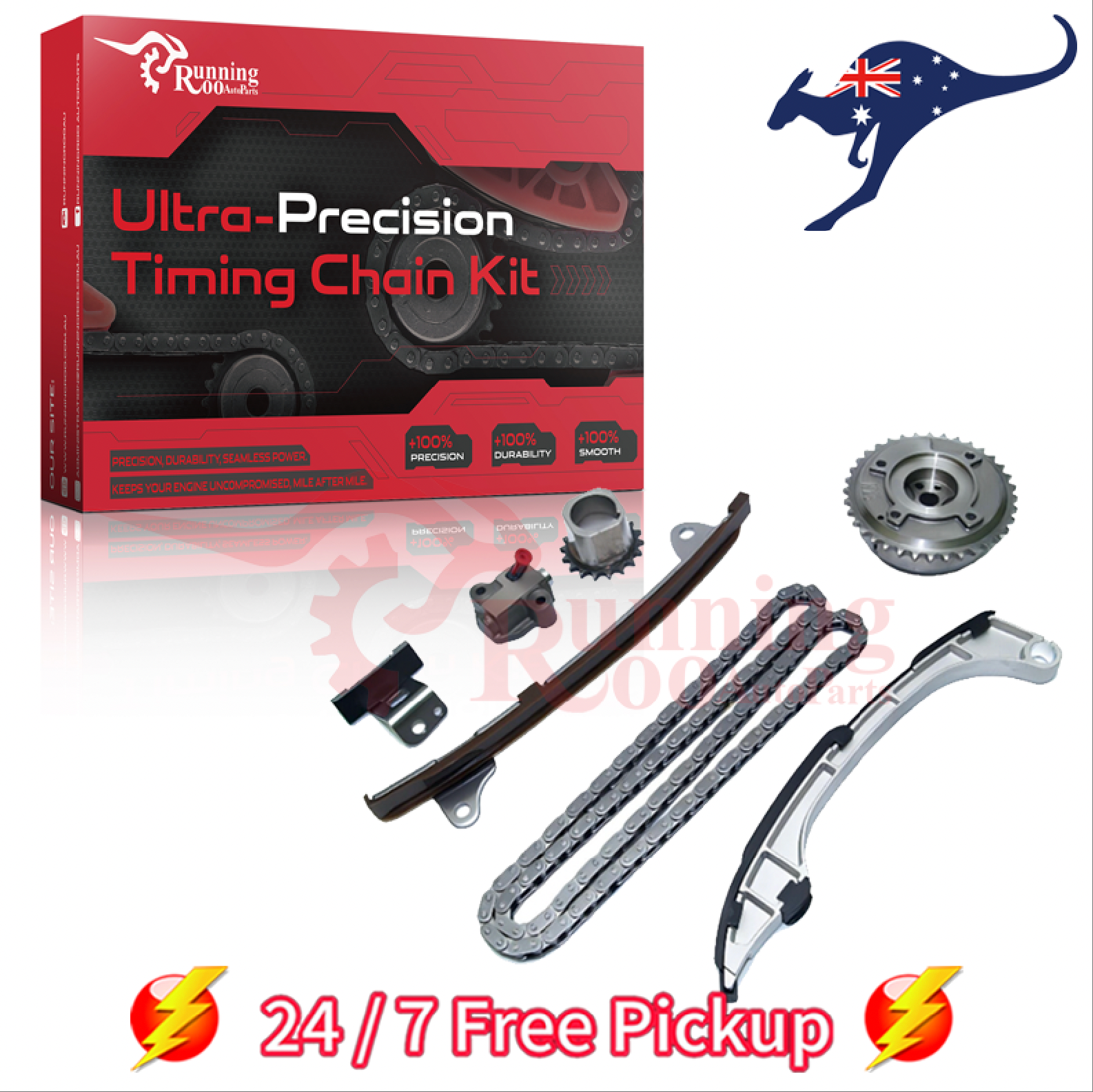 Timing Chain Kit For TOYOTA CAMRY 2AR-FE 2.5L Lexus E300h+Exhaust VVT Gear