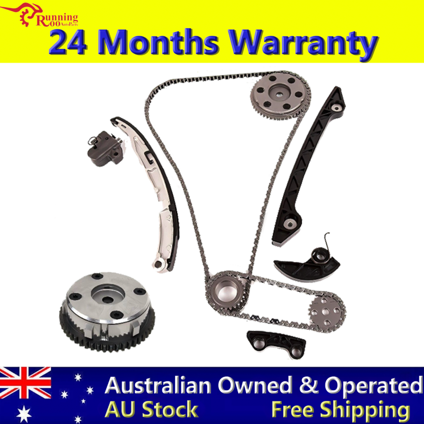 Mazda 2.3L VVT Timing Chain Kit Fits 3 5 6 Tribute Non Turbo 2003–2007