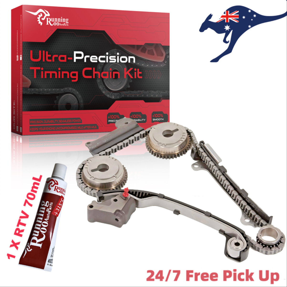 Timing Chain Kit + Gears + RTV Glue For Nissan Pulsar Almera N16 QG18 QG16