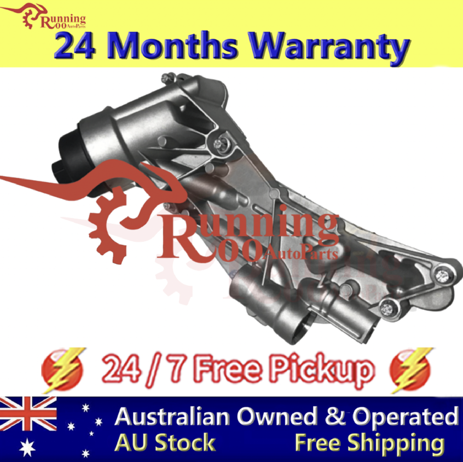 Seals Fitted Oil Cooler Assembly for Holden Cruze JG/JH F18D 1.8 Barina TM Astra