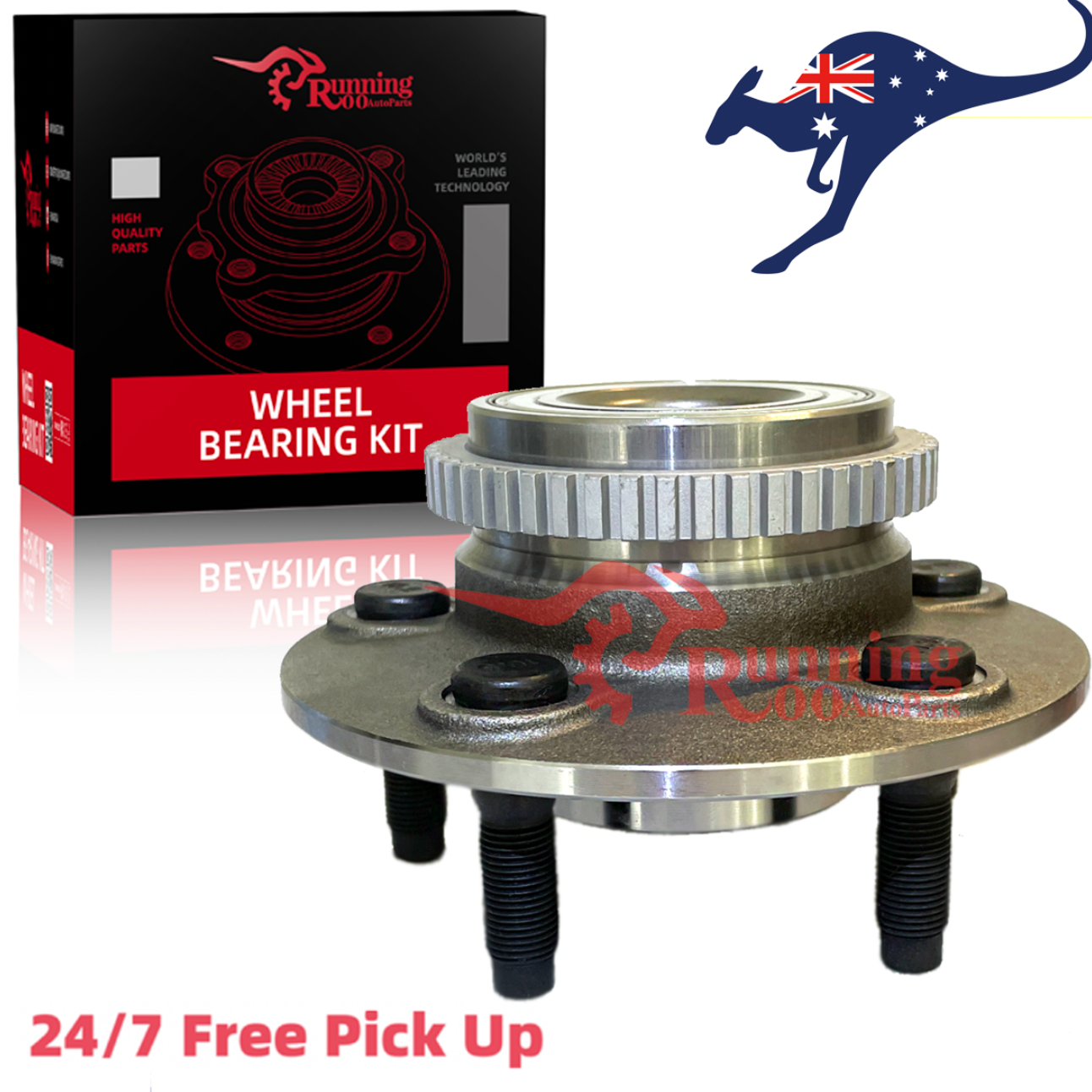 Front Wheel Hub Assembly Fits Ford Falcon XR6 AU BA BF Fairlane 1x Bearing