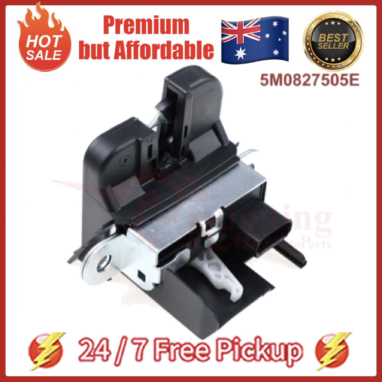 Rear Trunk Boot Lid Lock Latch Actuator For VW Golf Tiguan SUV 5M0827505E