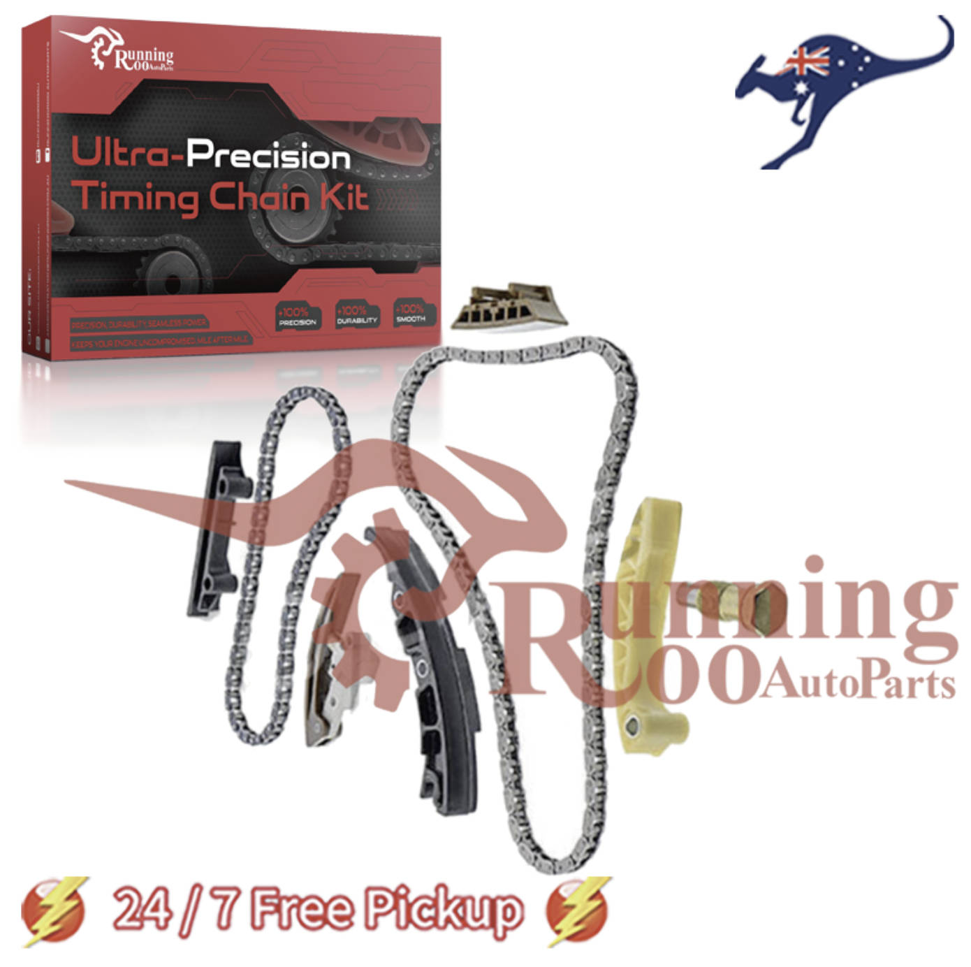 For Audi VW Timing Chain Kit A3 V6 TT VR6 Transporter Touareg Golf R32 MKV MKIV