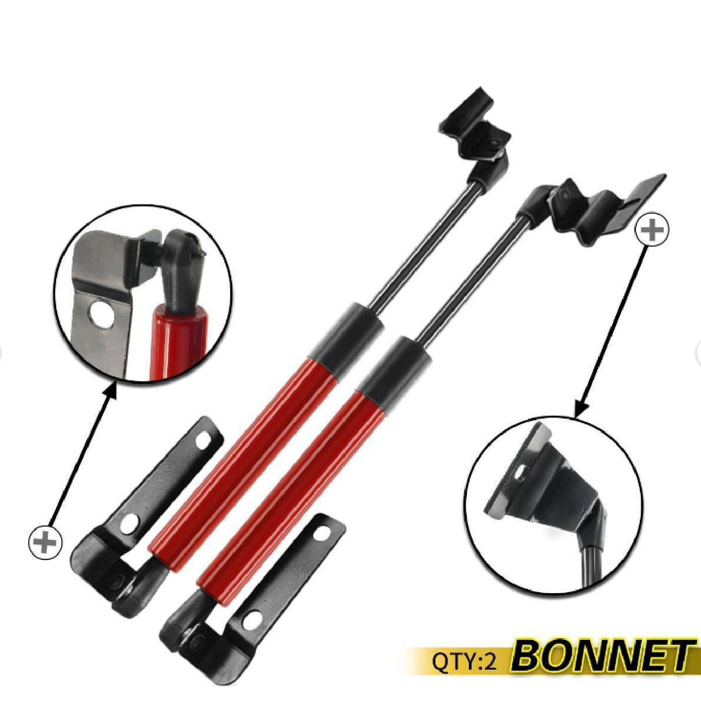 2x Bonnet Gas Struts for Toyota Hilux Vigo SR5 KUN26 2005-2012 Ute