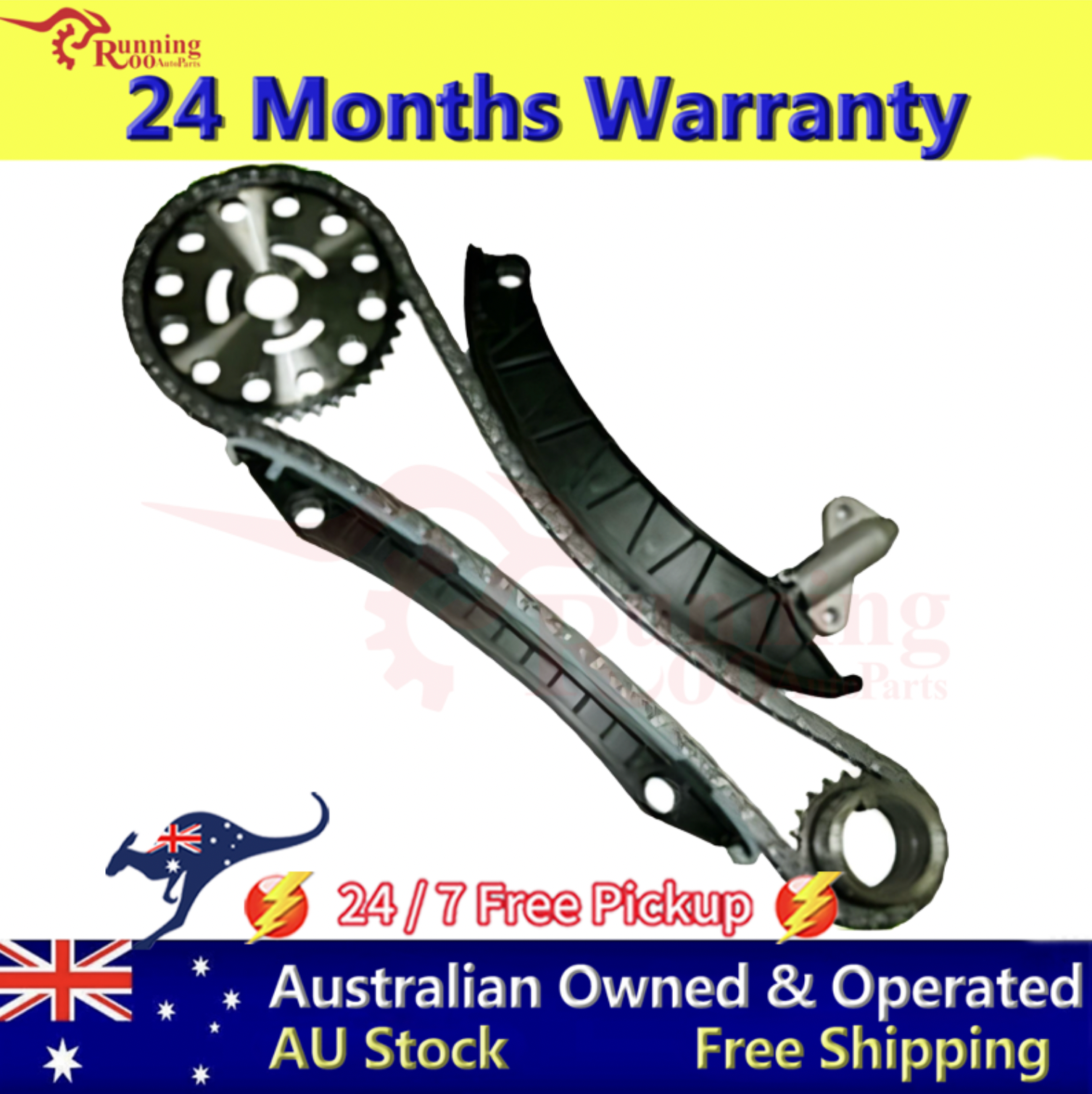 Timing Chain Kit Fits QASHQAI X-TRAIL 2.0 DCI M9R 2007-,RENAULT TRAFIC 07