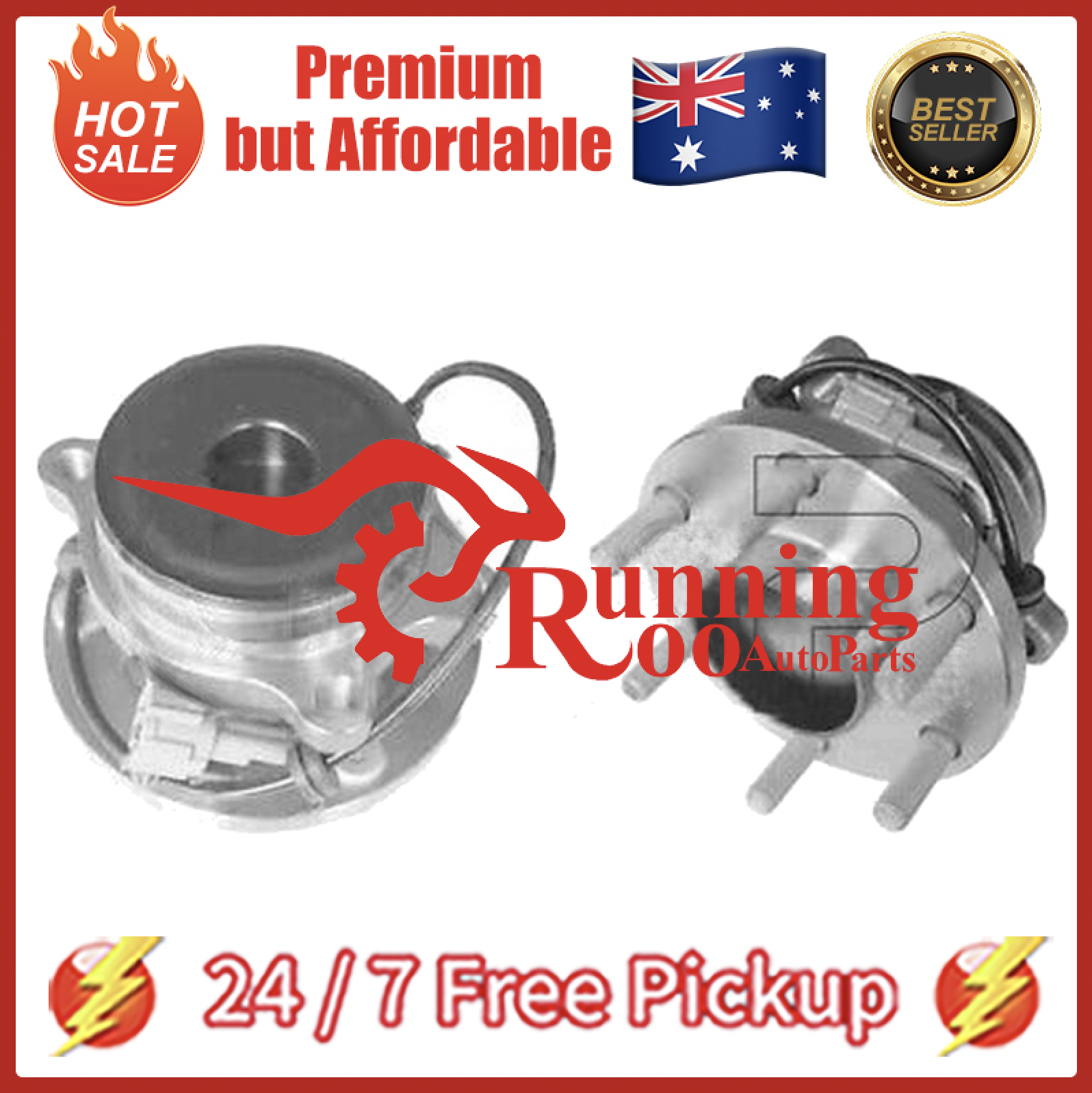 WHEEL BEARING KIT GSP 9400160 FRONT AXLE FOR NISSAN